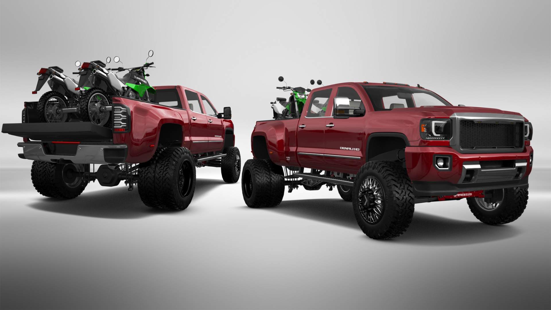 GMC Sierra 3500 HD Crew Cab 4 Door pickup truck 2015