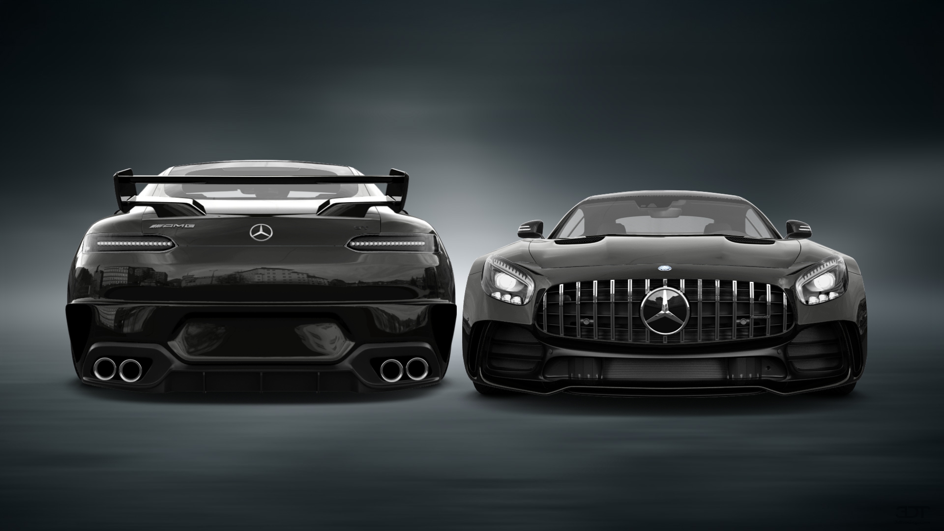 Mercedes AMG GT 2 door fastback coupe 2016