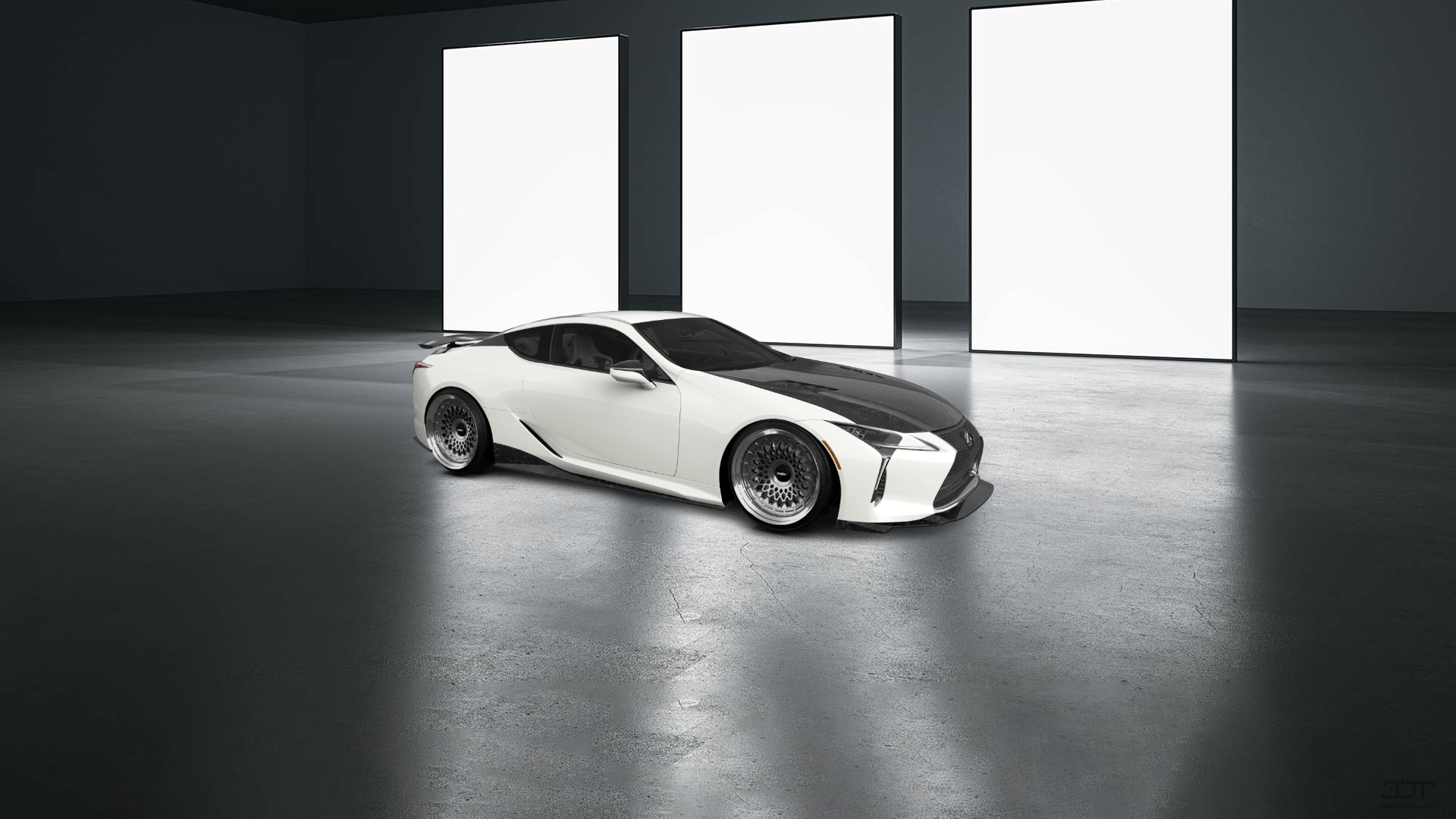 Lexus LC500 2 door fastback coupe 2017 tuning