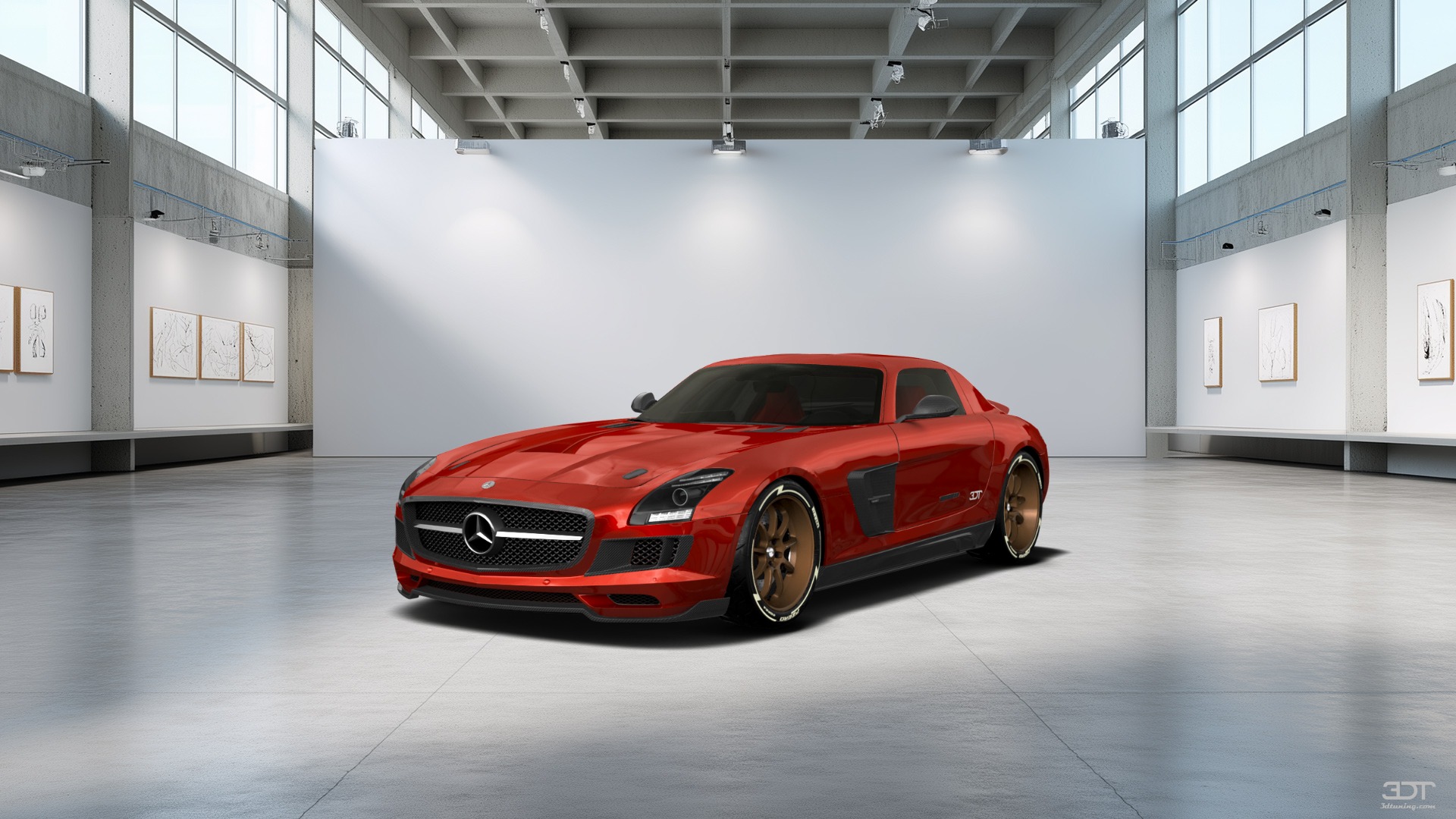 Mercedes SLS 2 Door Coupe 2011 tuning