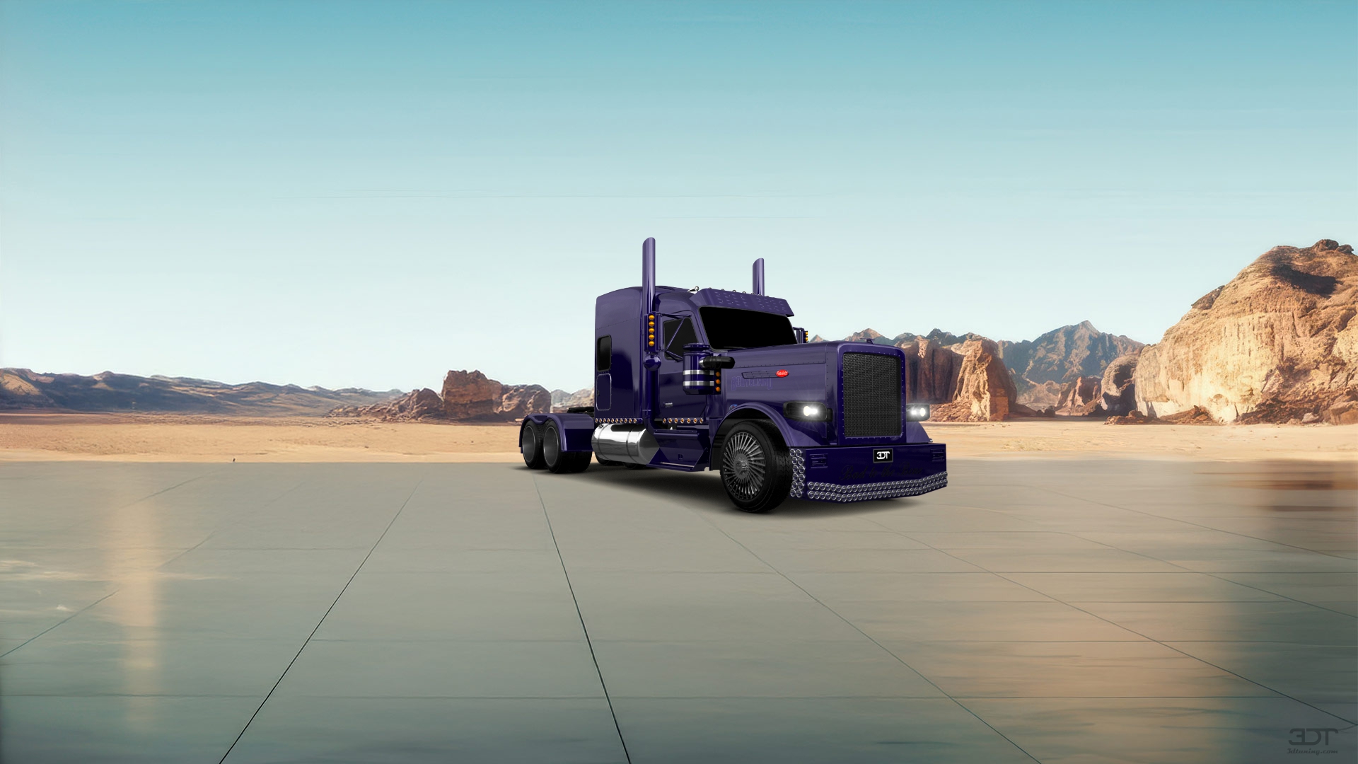 Peterbilt 589 Sleeper Cab Truck 2024 tuning