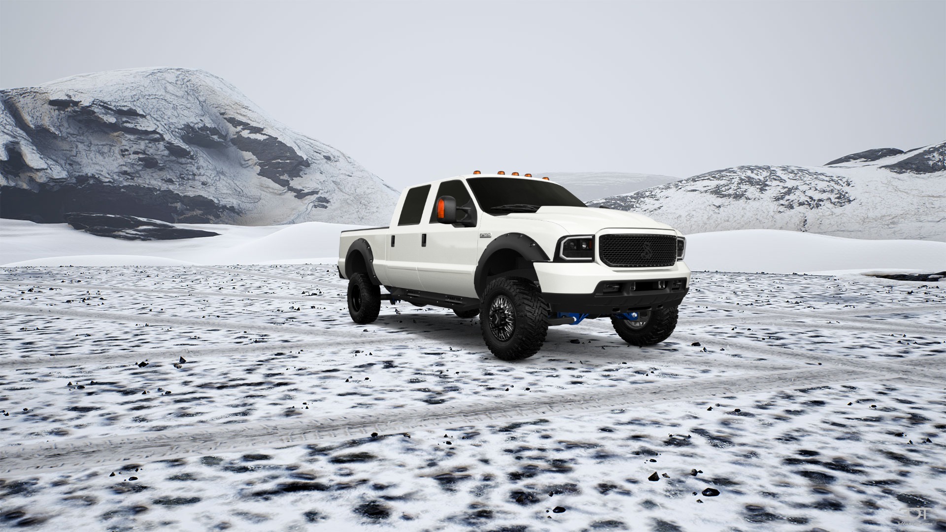 Ford F-250 Crew Cab 4 Door pickup truck 1999 tuning
