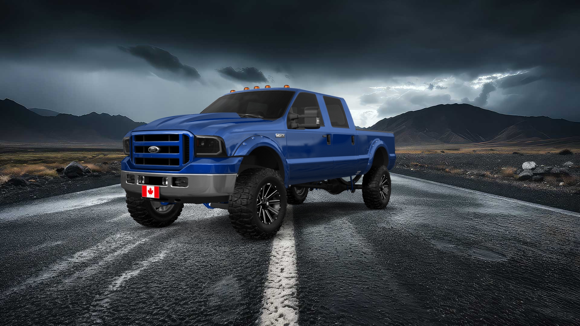 Ford F-250 Crew Cab 4 Door pickup truck 1999 tuning