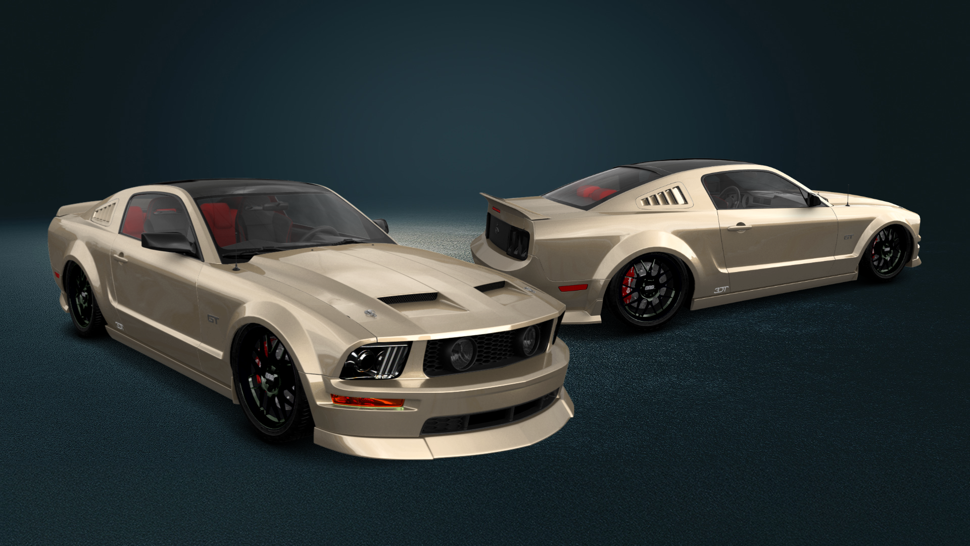 Ford Mustang 2 Door Coupe 2006 tuning