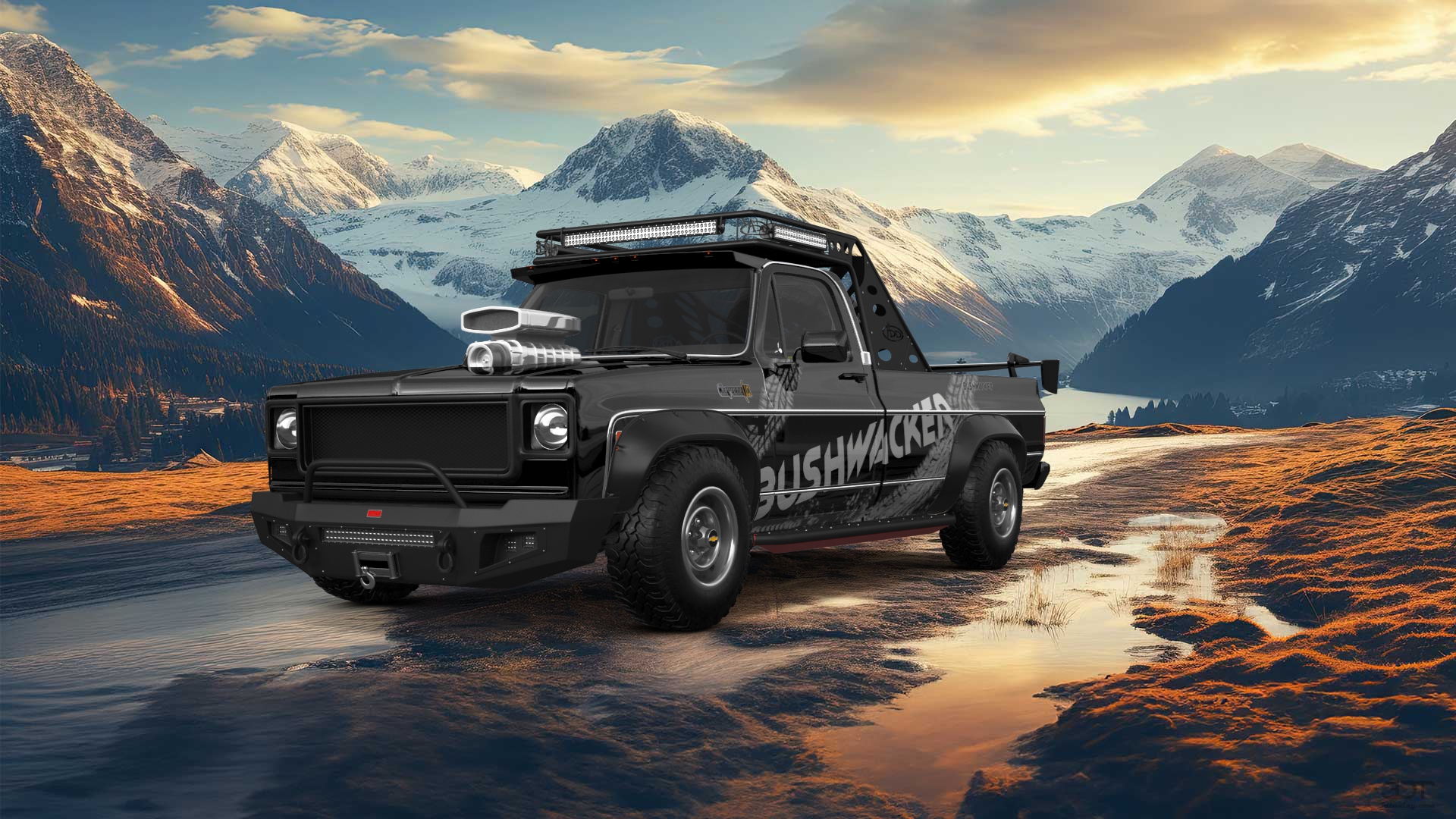 Chevrolet Silverado C-10 2 Door pickup truck 1973 tuning