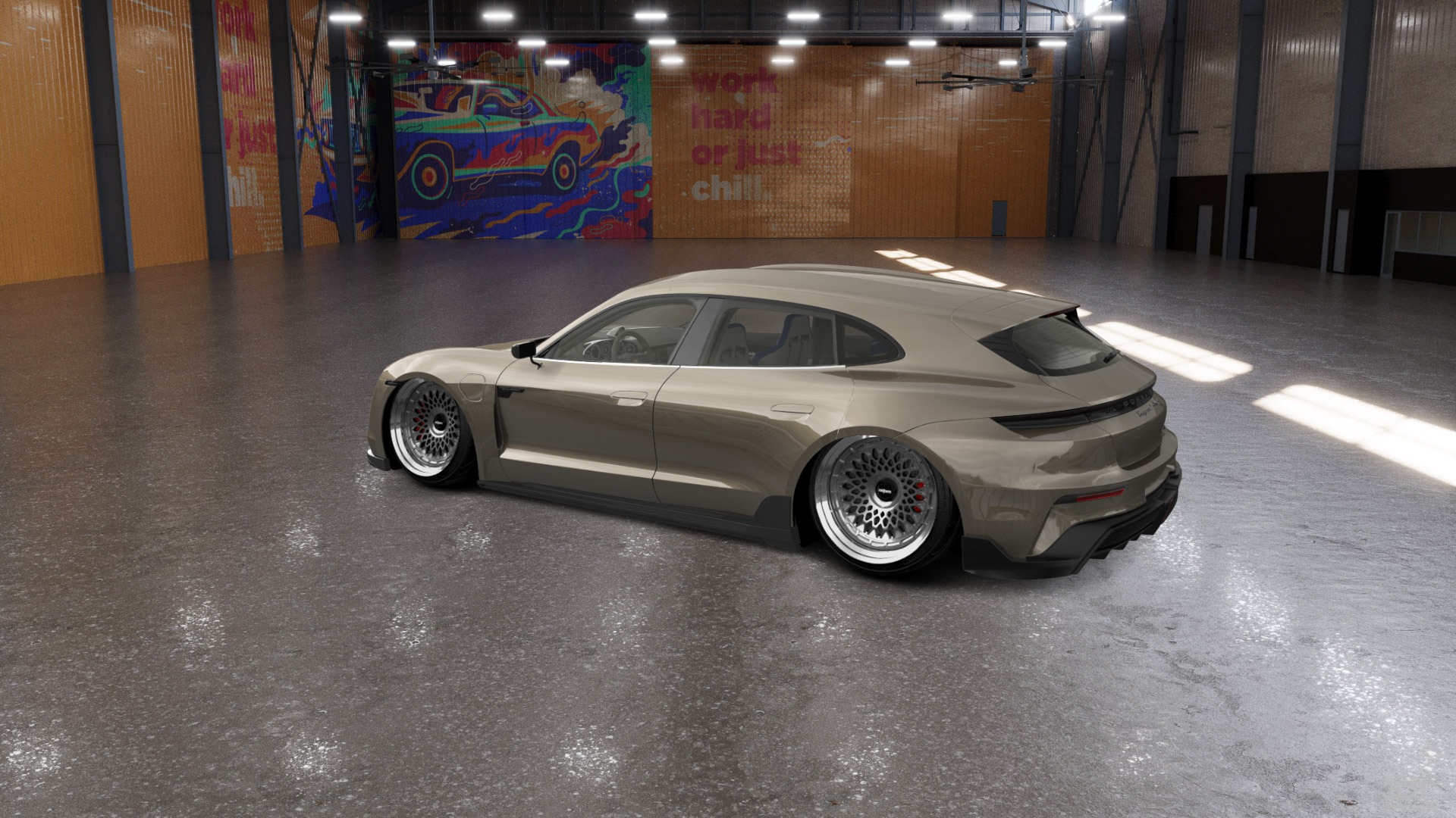 Porsche Taycan Sport Turismo Shooting Brake 2019