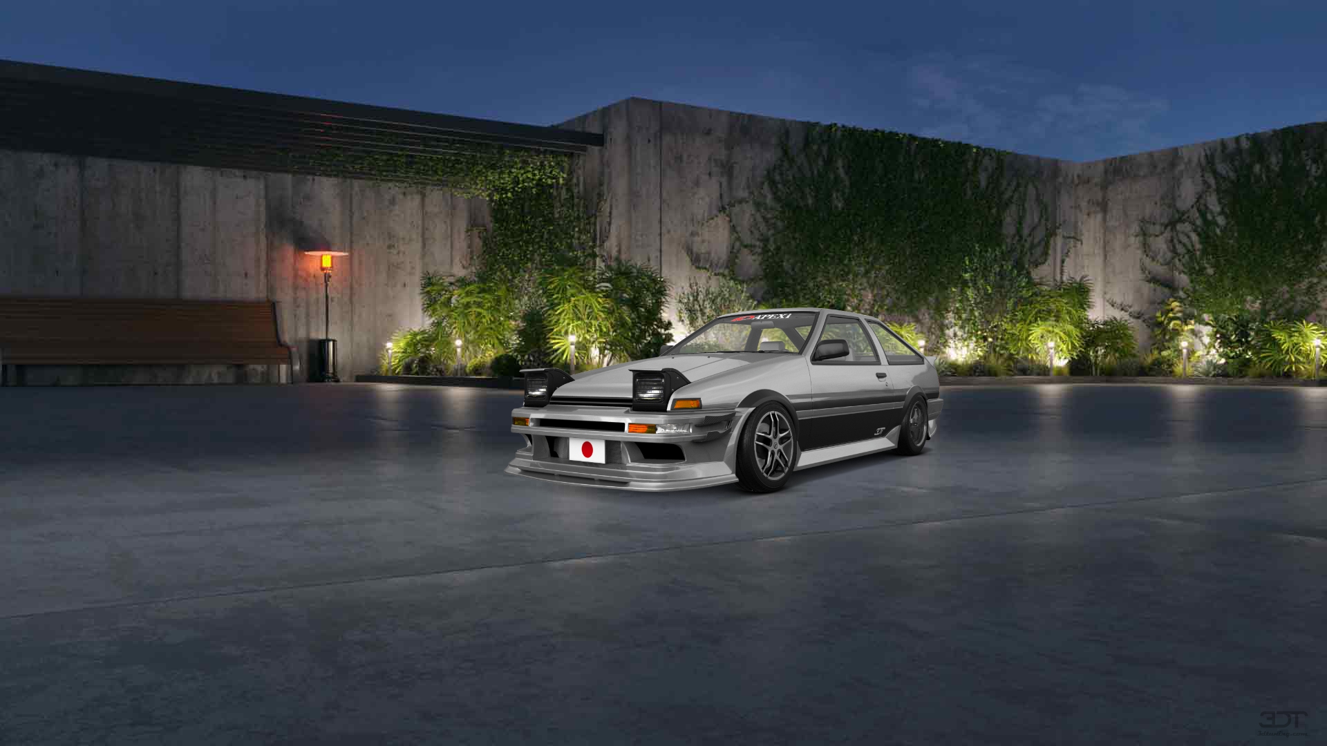 Toyota AE86 3 Door Hatchback 1985 tuning