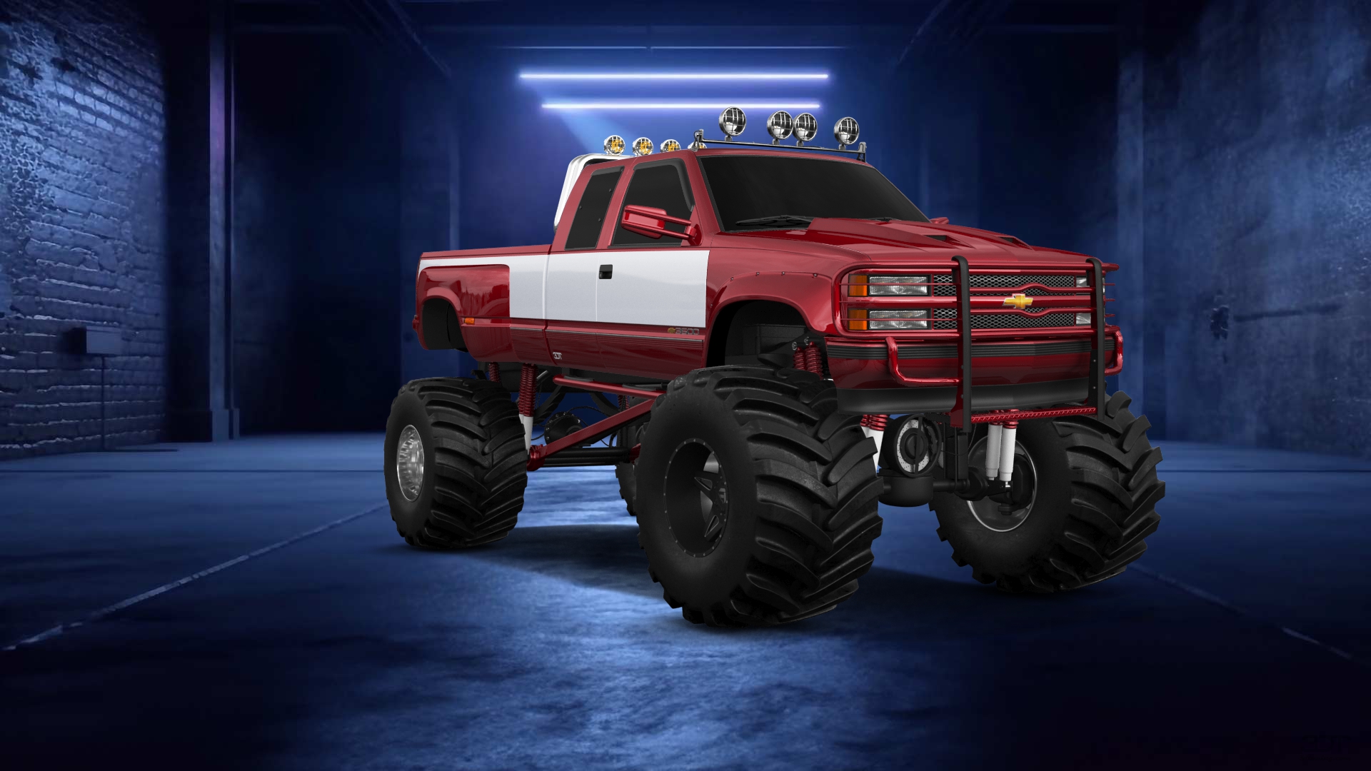 Chevrolet K3500 Extended Cab Pickup Truck 1988 tuning