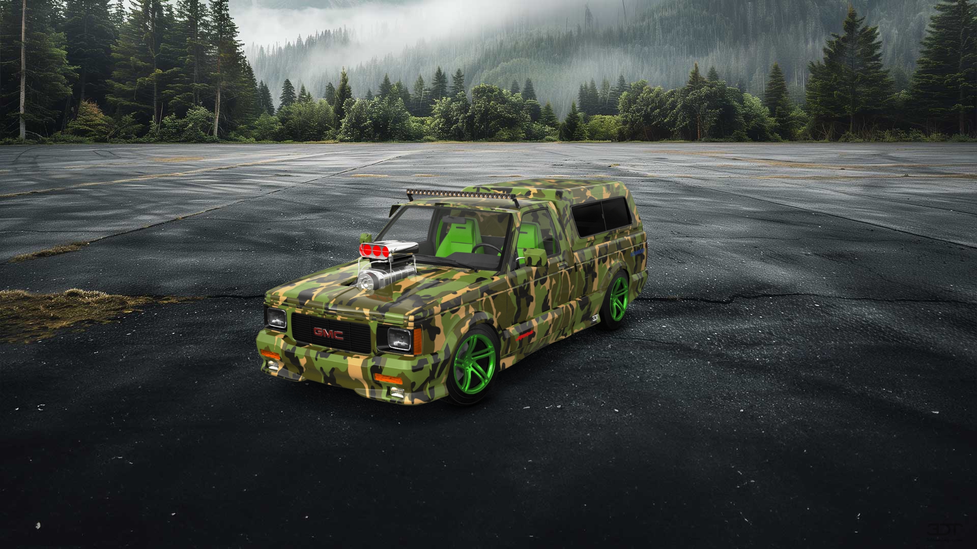 GMC Syclone 2 Door pickup truck 1991 tuning