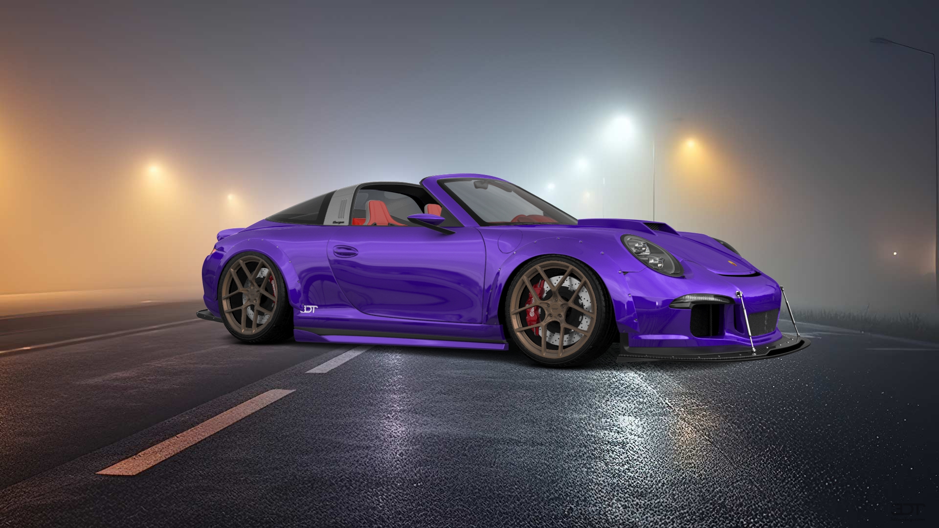 Porsche 911 Carrera Targa top 2014 tuning