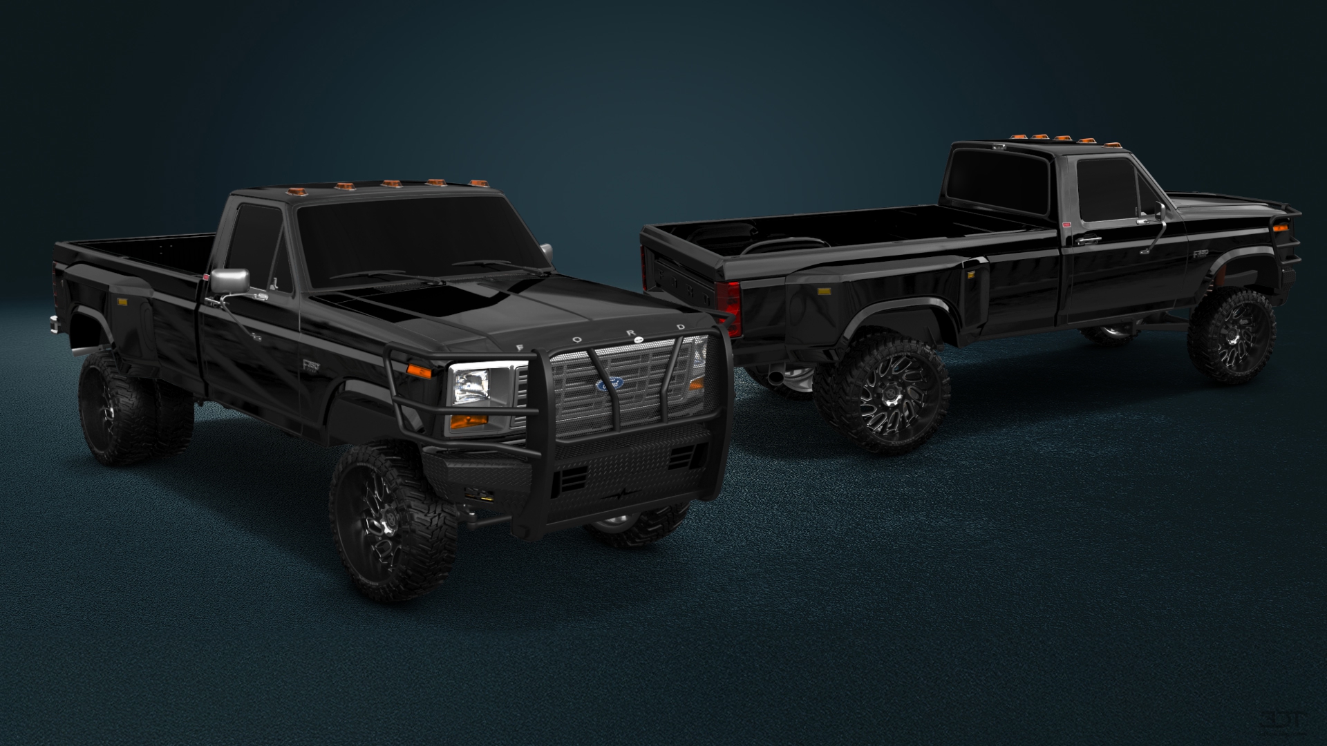 Ford F-350 Dually Regular Cab 2 Door pickup truck 1980 tuning