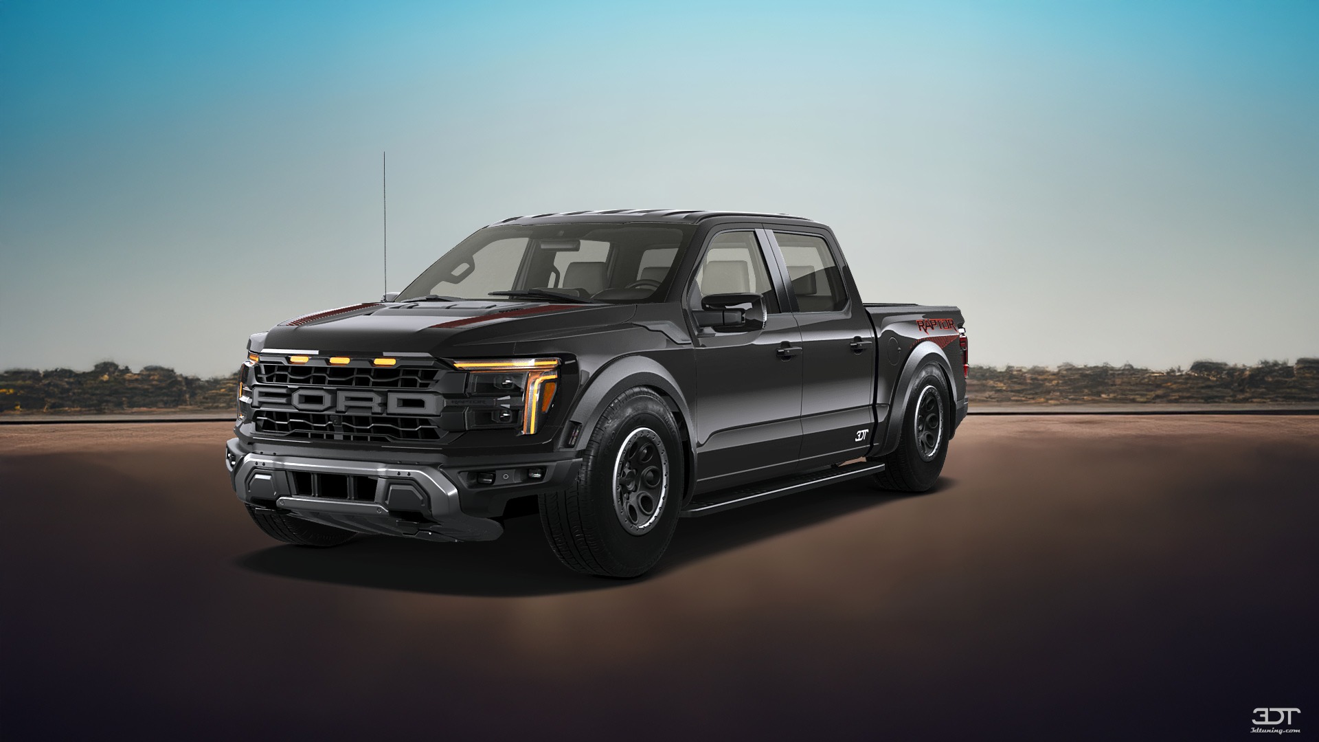 Ford F-150 Raptor 4 Door pickup truck 2024 tuning