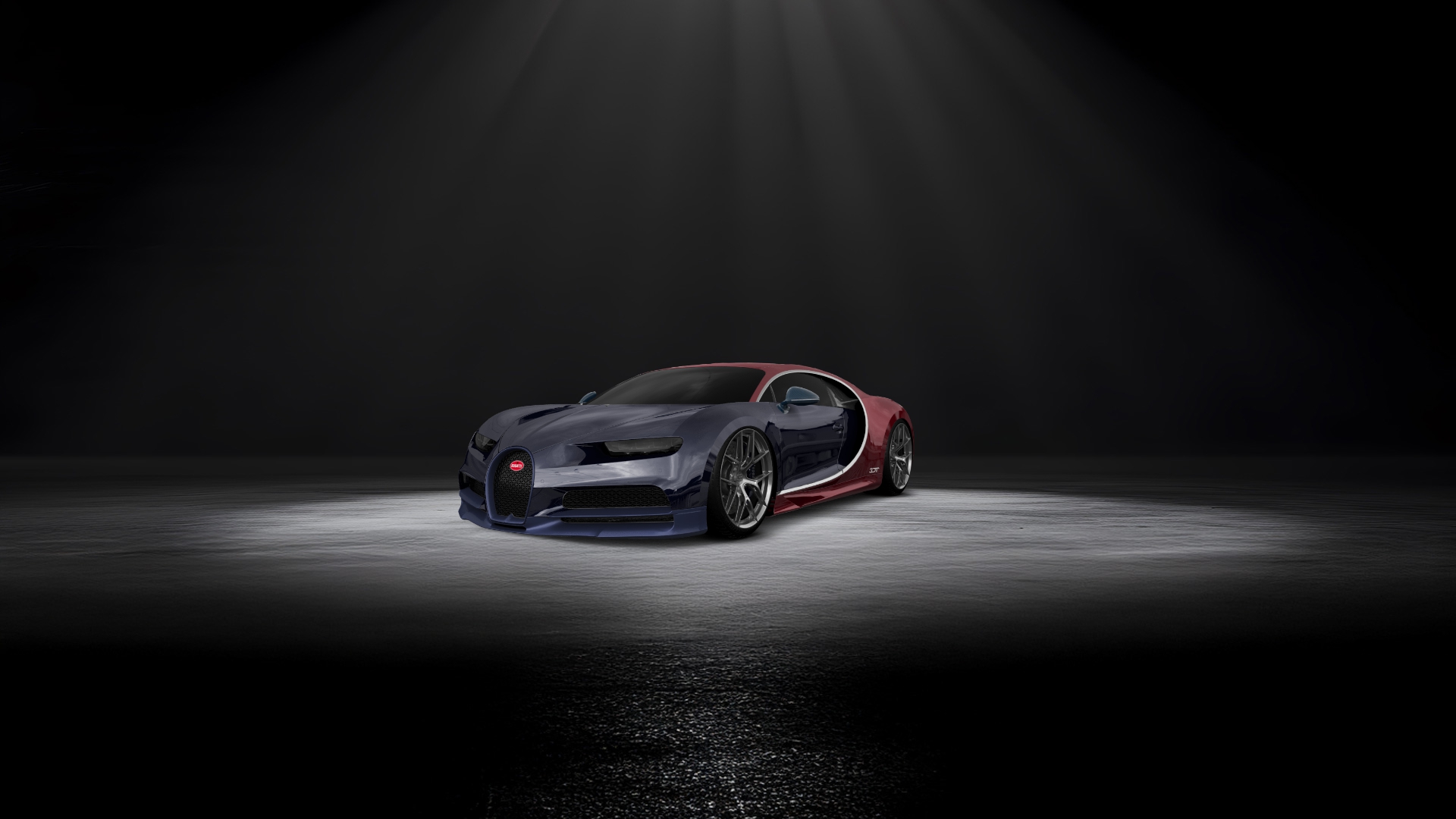 Bugatti Chiron 2 Door Coupe 2016 tuning