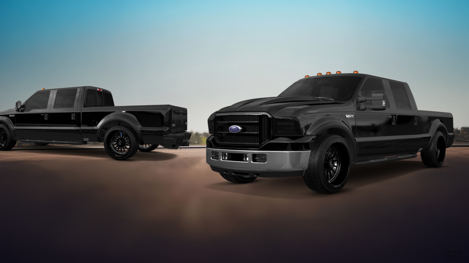 Ford F-250 Crew Cab 4 Door pickup truck 1999 tuning