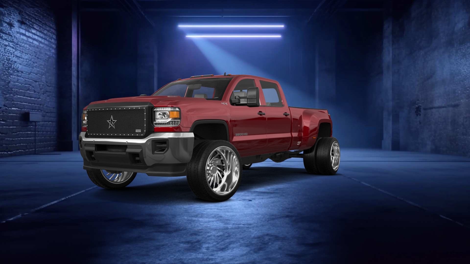 GMC Sierra 3500 HD Crew Cab 4 Door pickup truck 2015