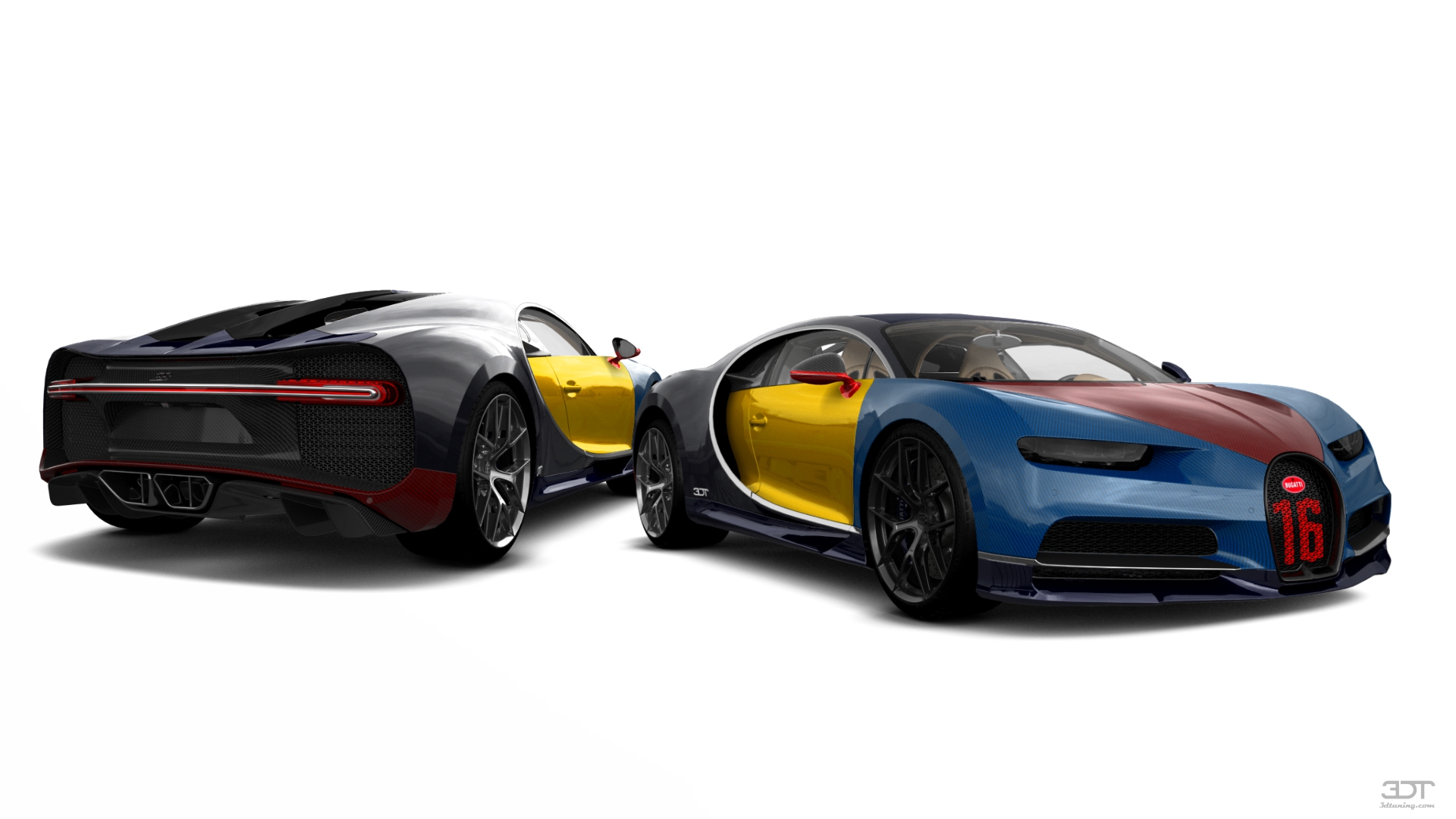 Bugatti Chiron 2 Door Coupe 2016 tuning