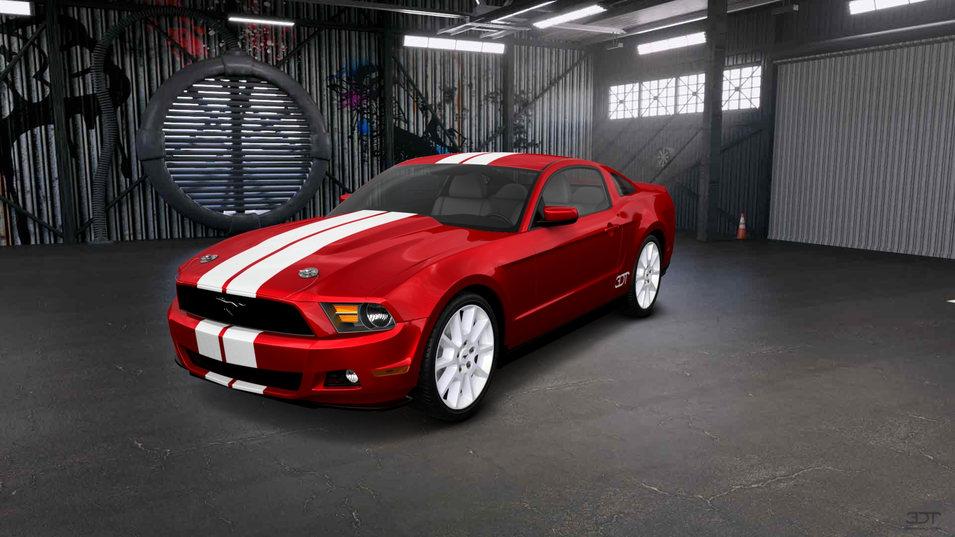 Ford Mustang 2 Door Coupe 2010 Images
