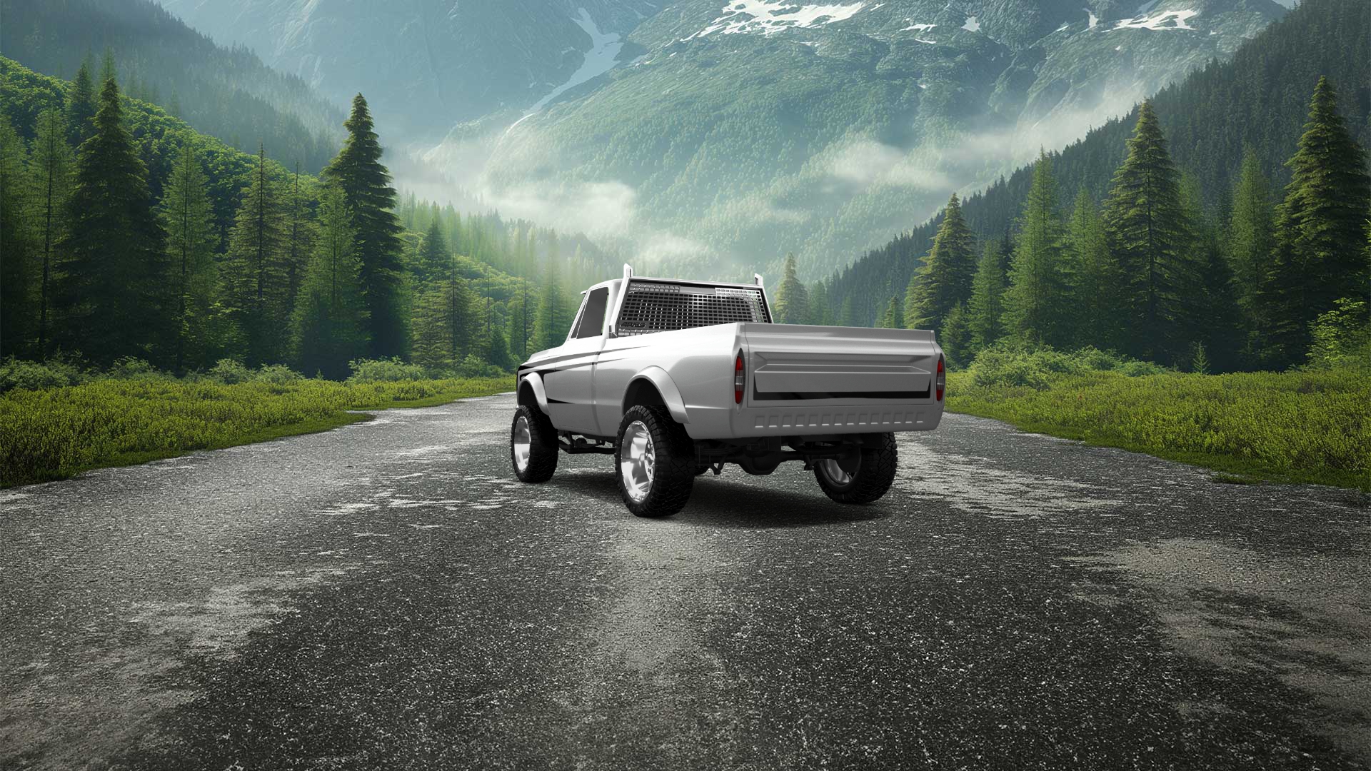 Chevrolet C-10 Cheyenne 2 Door pickup truck 1972