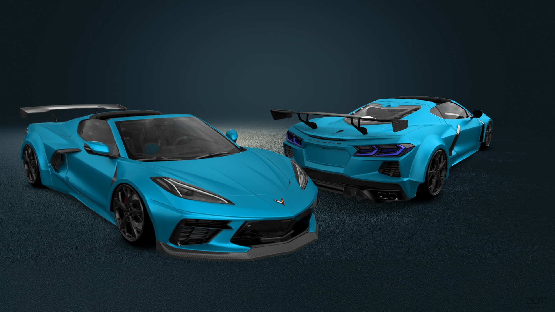 Chevrolet Corvette 2 door targa top 2020 tuning