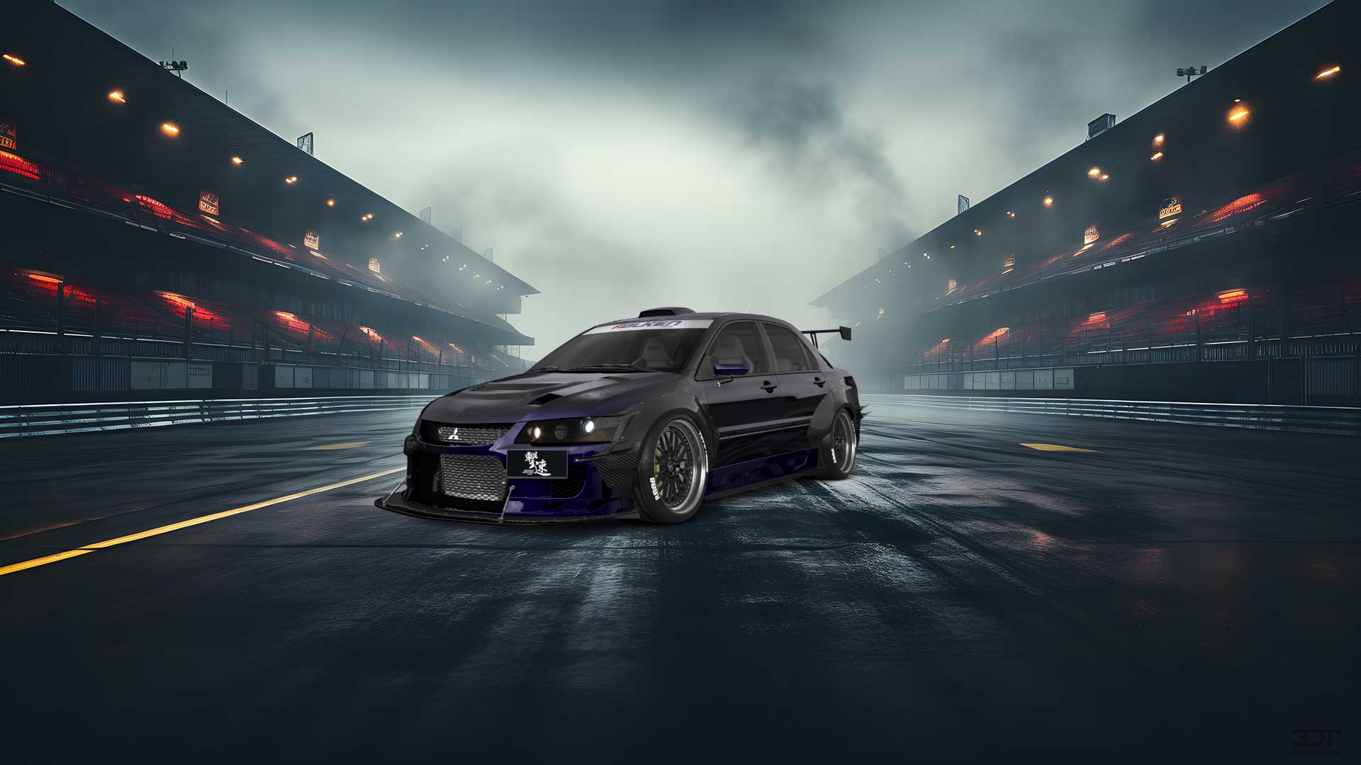 Mitsubishi Lancer Evo IX 4 Door Saloon 2005 tuning