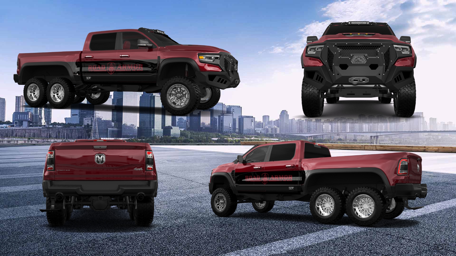 Dodge Ram Hennessey Mammoth 6X6 Truck 2021 tuning