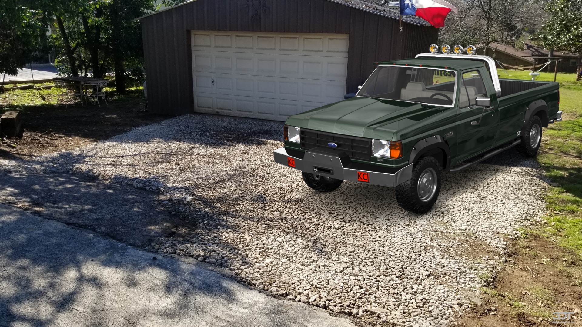 Ford F-150 2 Door pickup truck 1987