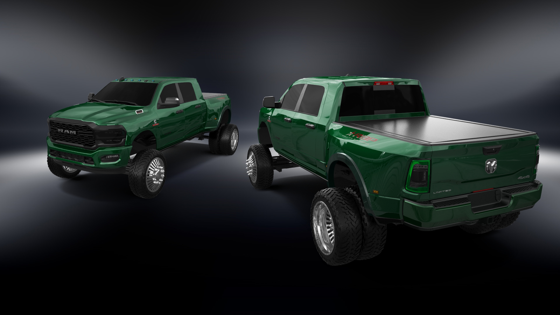 Dodge Ram 3500 4 Door pickup truck 2020 tuning