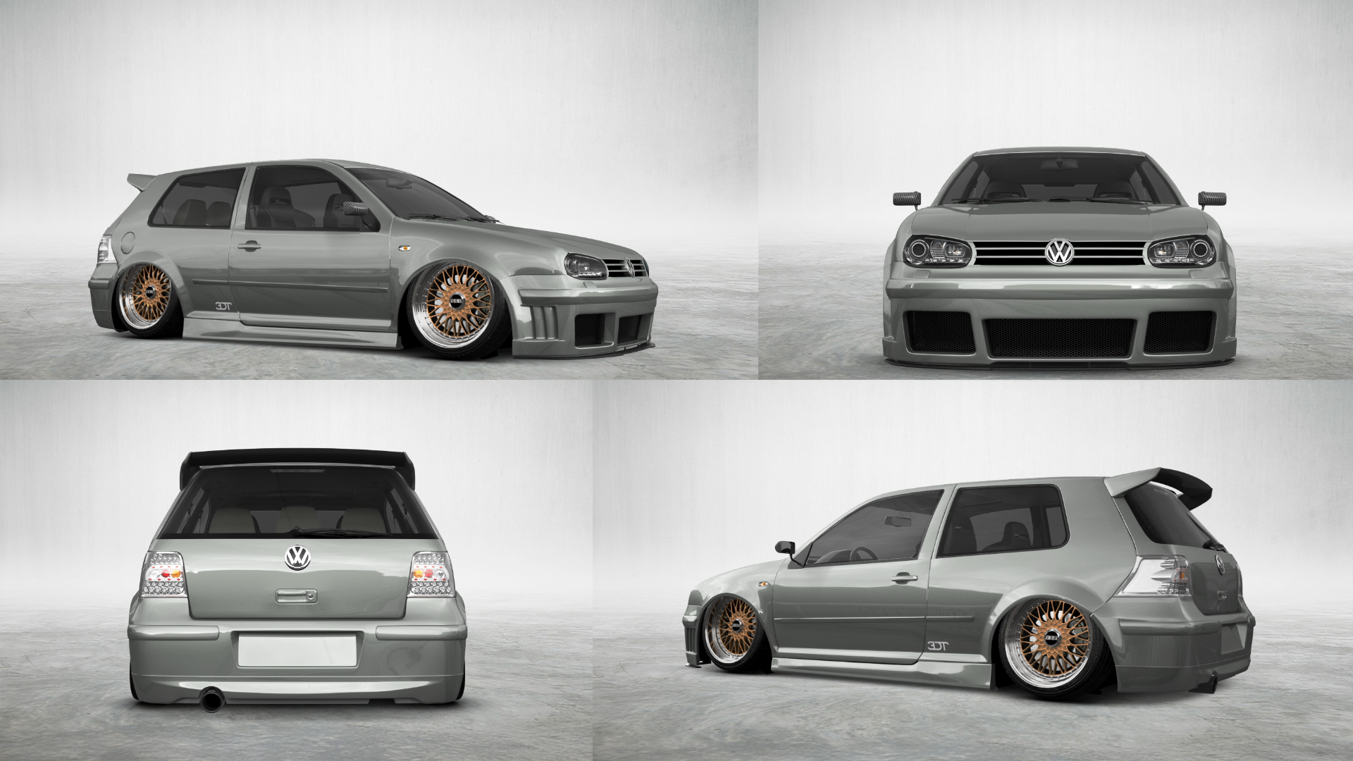 Volkswagen Golf 4 (mk4) 3 Door Hatchback 1997 tuning