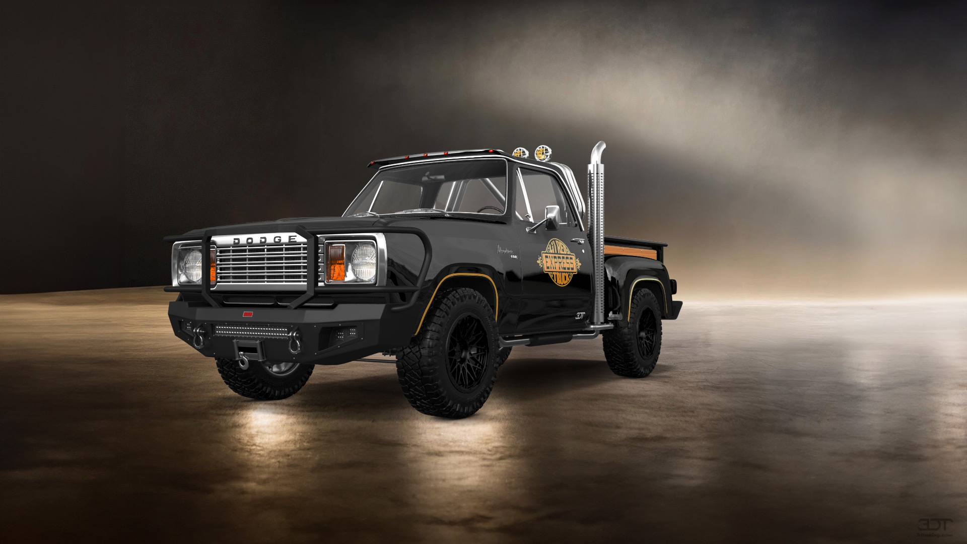 Dodge Lil Red Express 2 Door pickup truck 1978 tuning