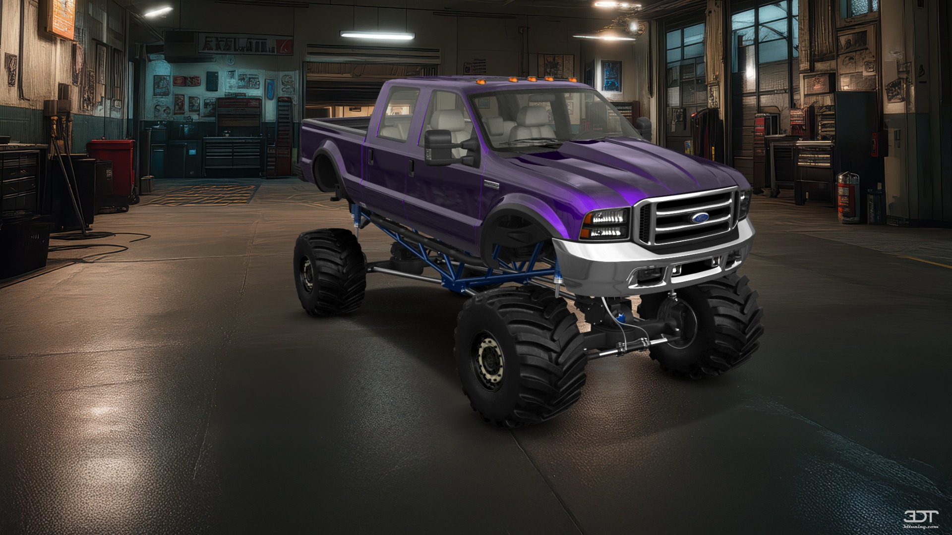 Ford F-250 Crew Cab 4 Door pickup truck 1999 tuning