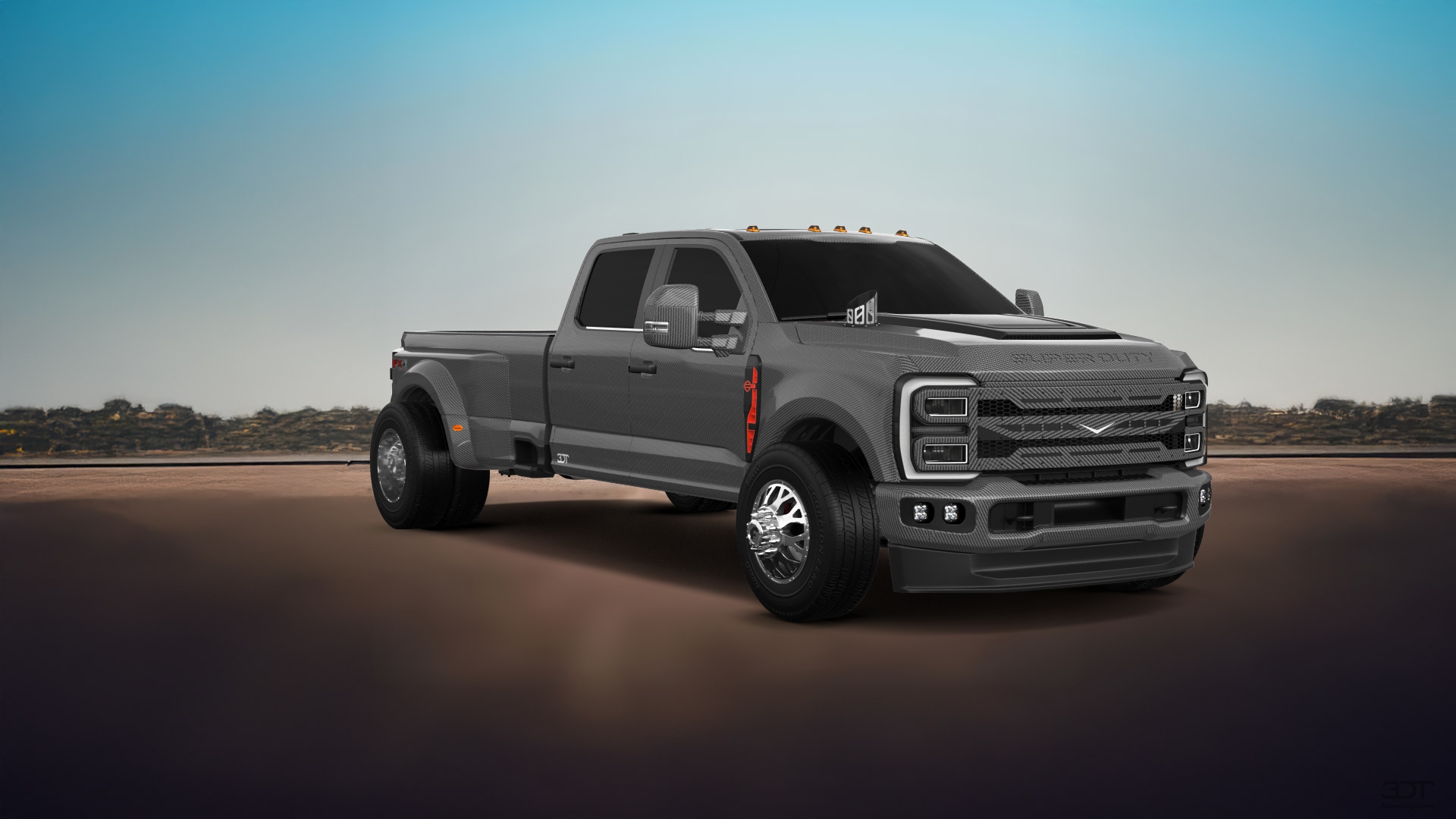 Ford F-350 DRW Crew Cab 4 Door pickup truck 2023 tuning