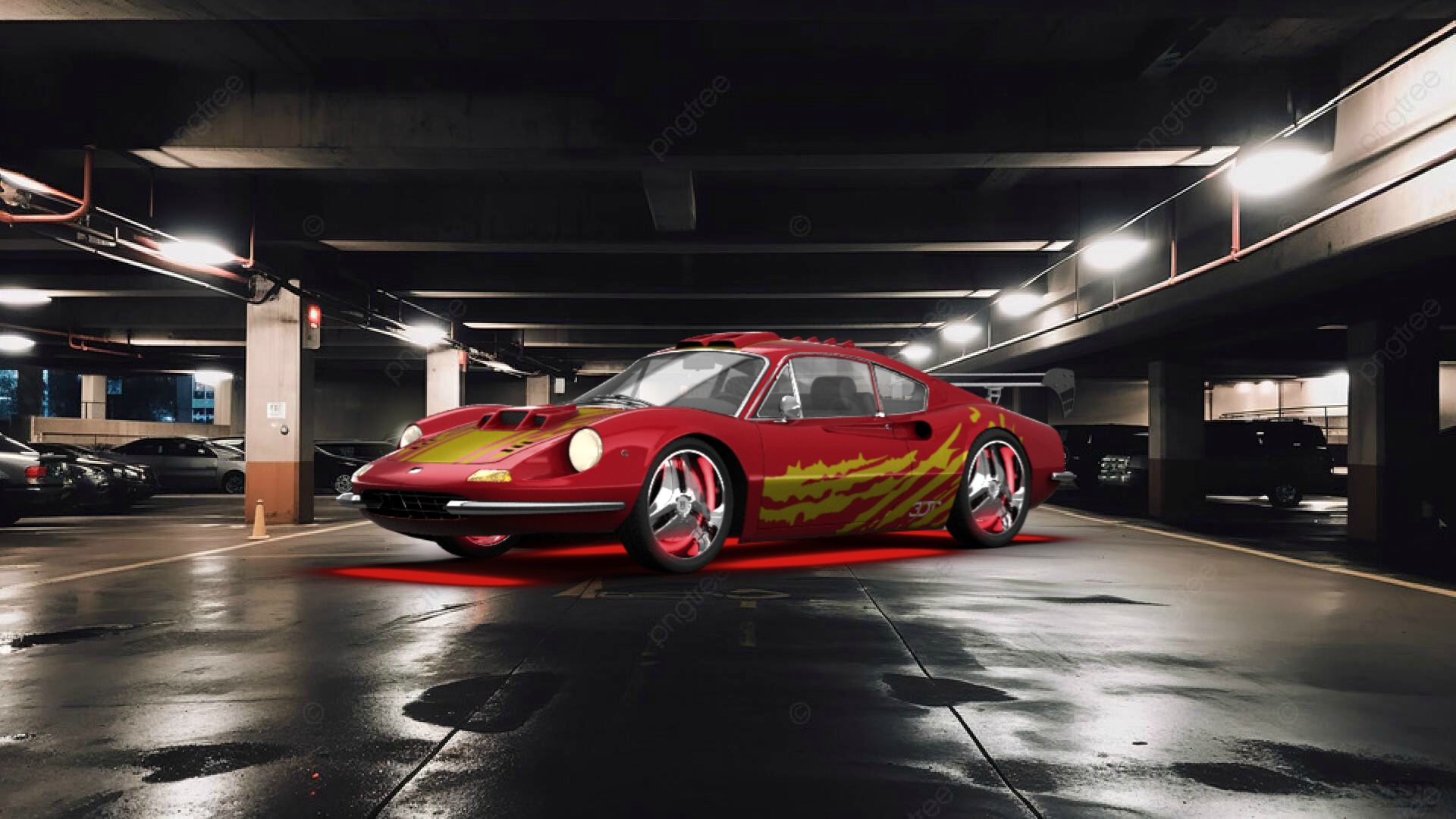 Ferrari Dino 246 GT Coupe 1969 tuning