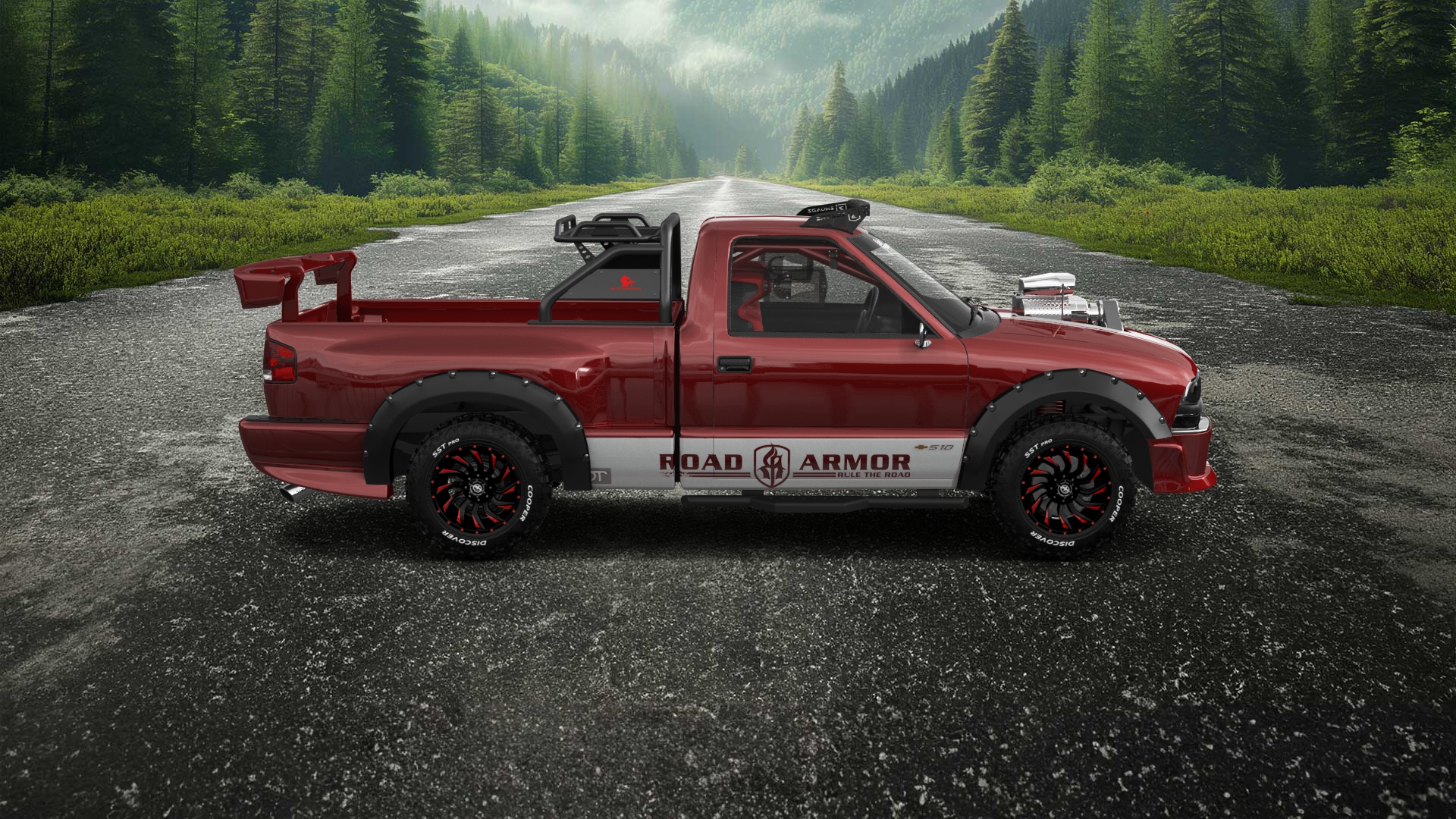 Chevrolet S-10 Stepside 2 Door pickup truck 1999
