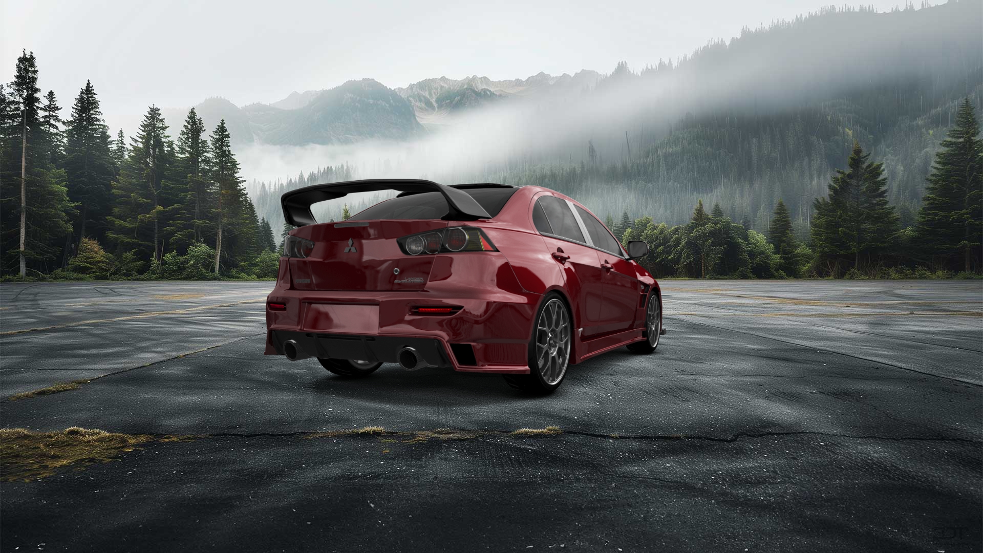 Mitsubishi Lancer Evolution X Sedan 2008