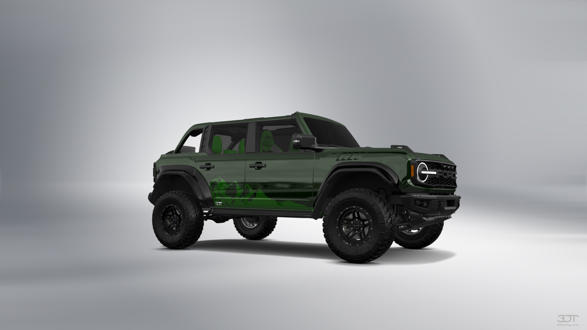Ford Bronco Raptor 4 Door pickup truck 2022 tuning