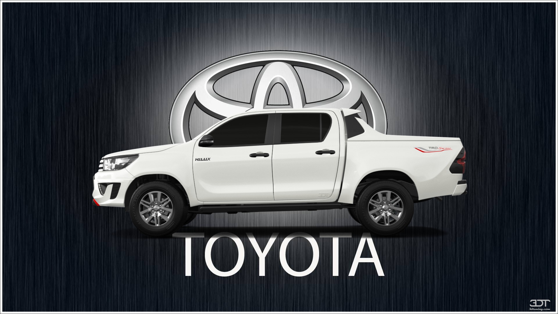 Toyota Hilux Double Cab 4 Door pickup truck 2015 tuning