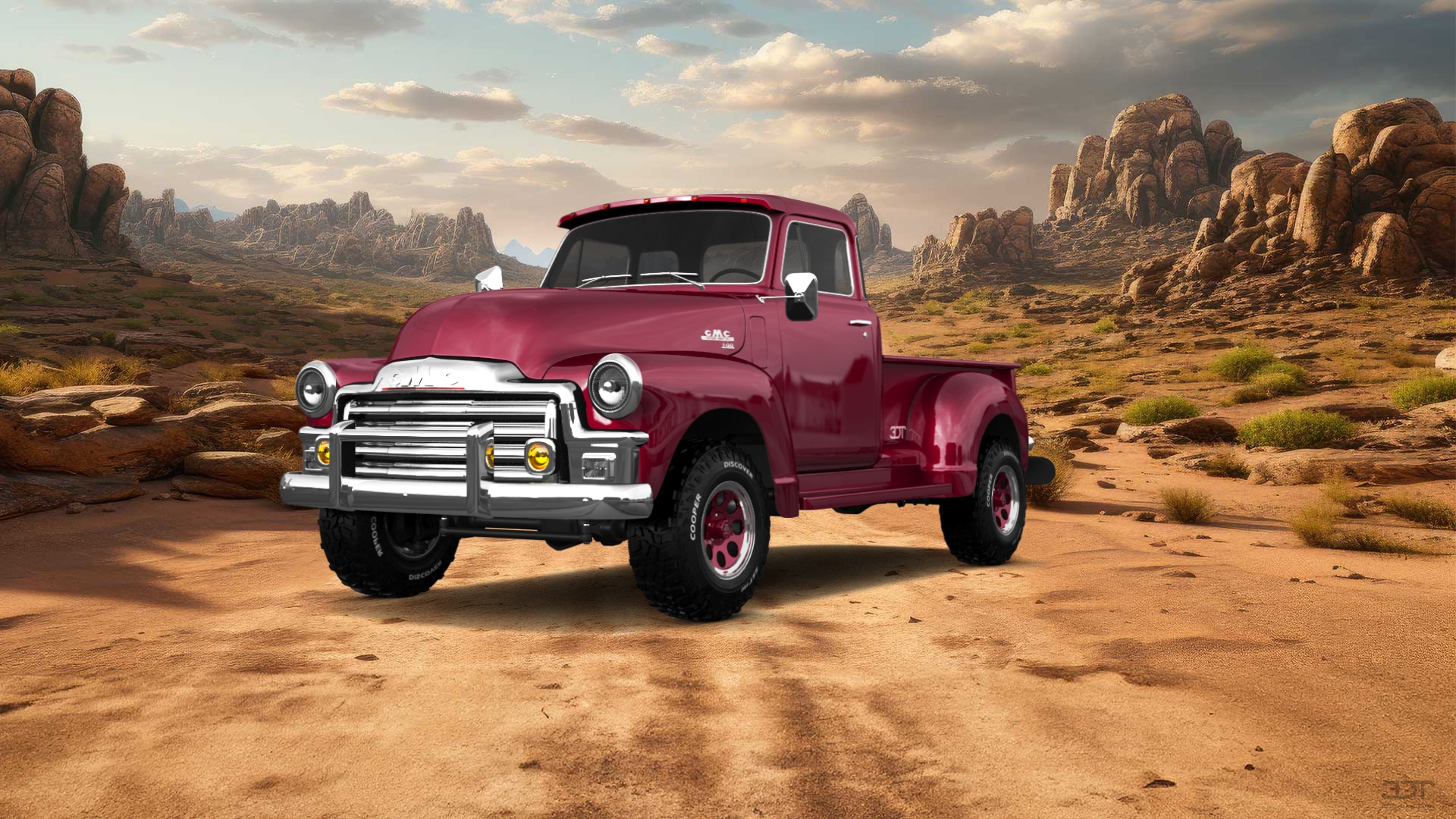 GMC 100 Stepside 2 Door pickup truck 1954