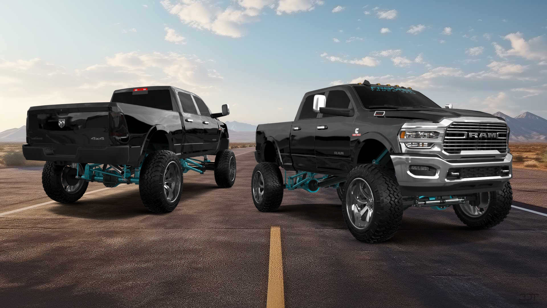 Dodge Ram 2500 4 Door pickup truck 2020