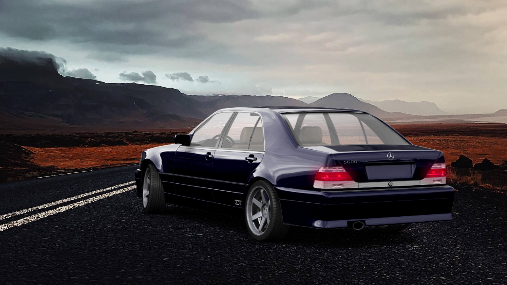 Mercedes S Class Sedan 1992