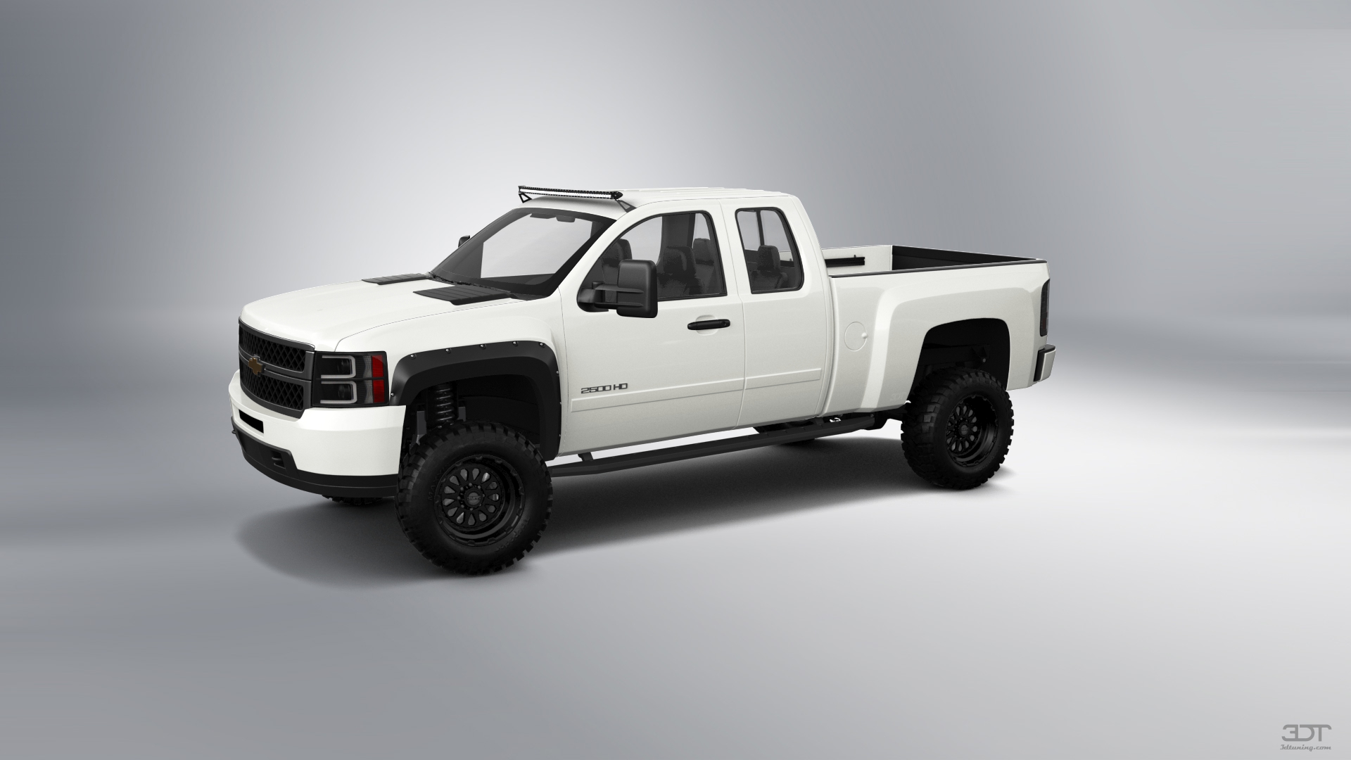Chevrolet Silverado 2500 HD Extended Cab Pickup Truck 2007