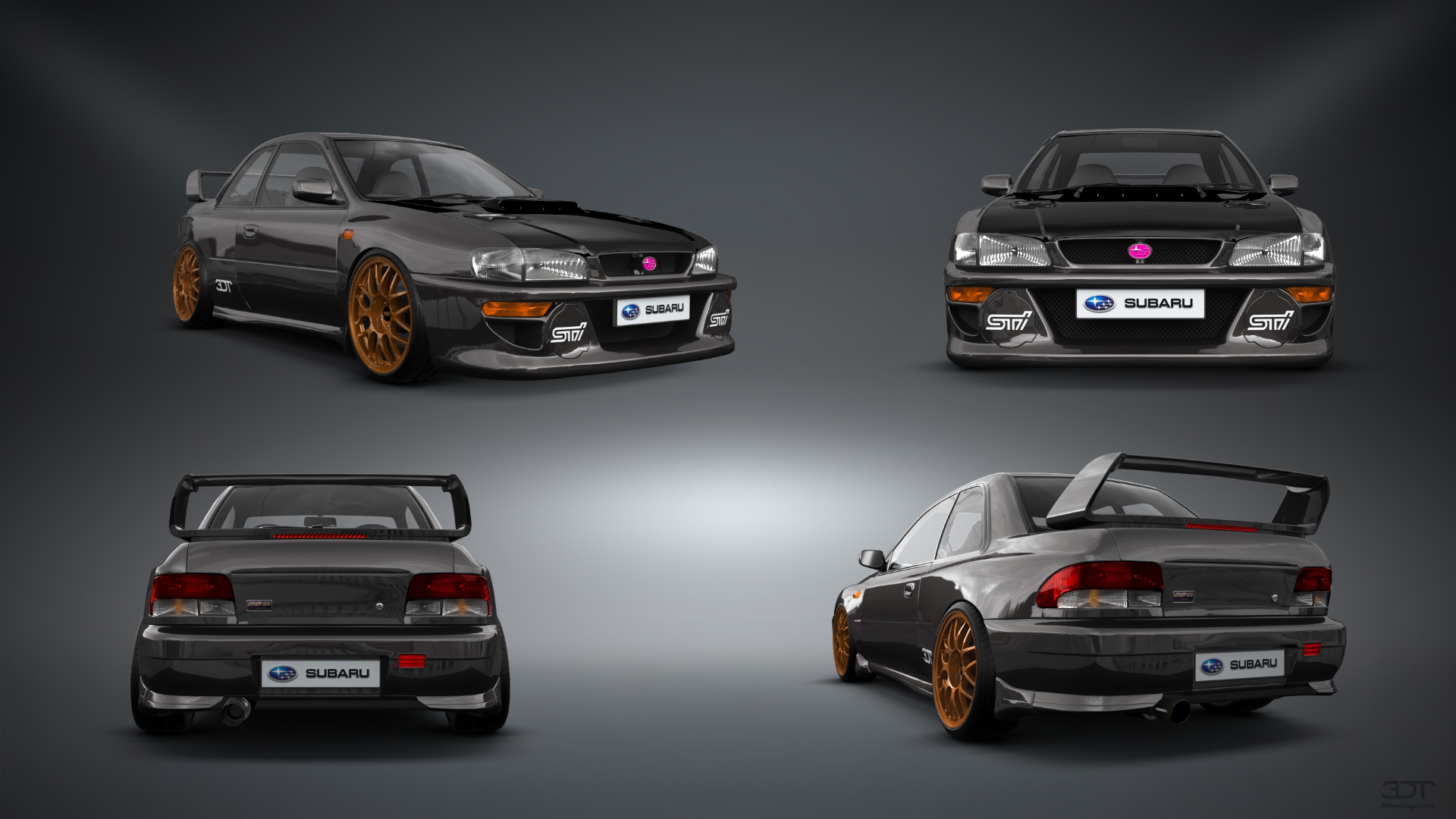Subaru Impreza WRX STI 22B 2 Door Coupe 2000 tuning
