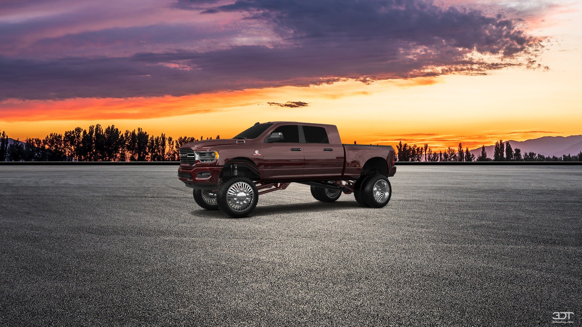 Dodge Ram 3500 4 Door pickup truck 2020 tuning