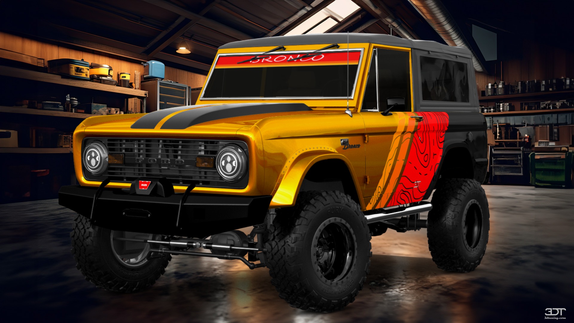 Ford Bronco 3 Door SUV 1965