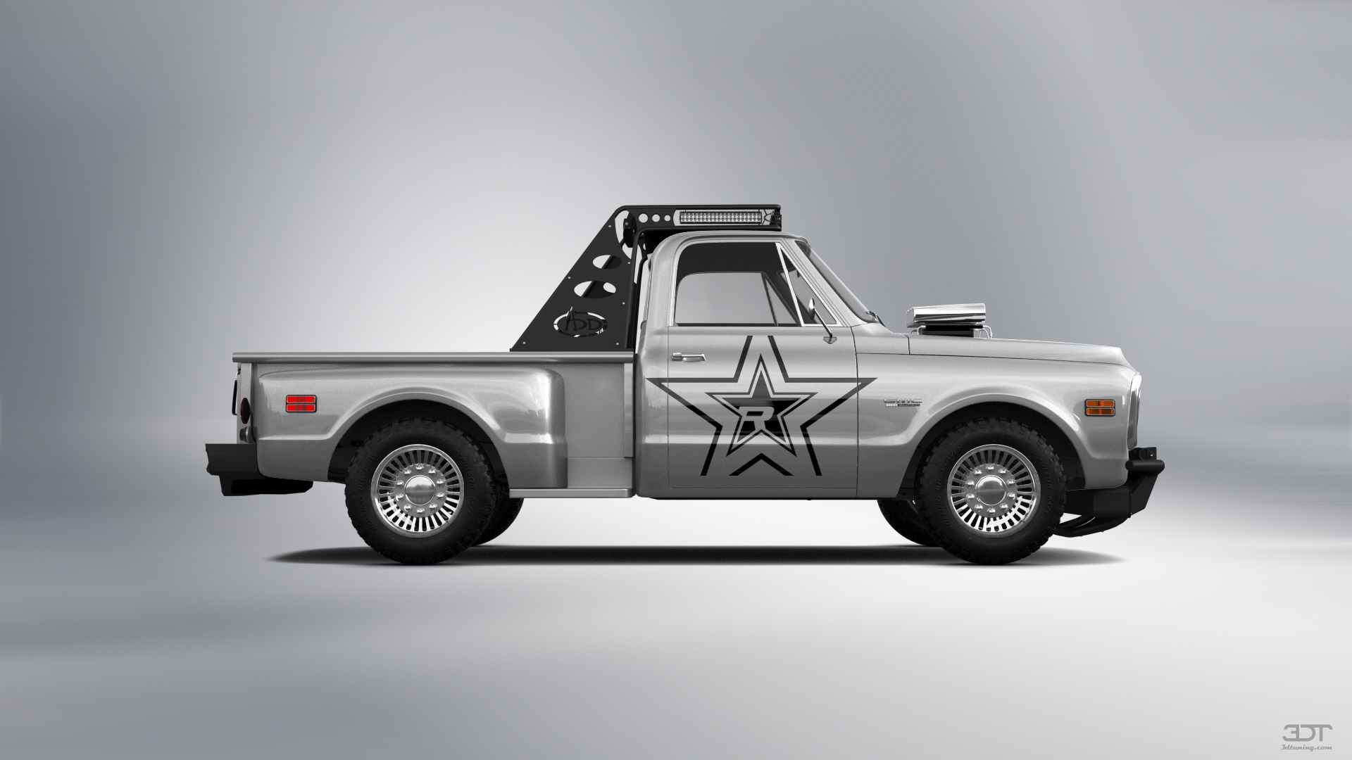 GMC K1500 2 Door pickup truck 1971 tuning
