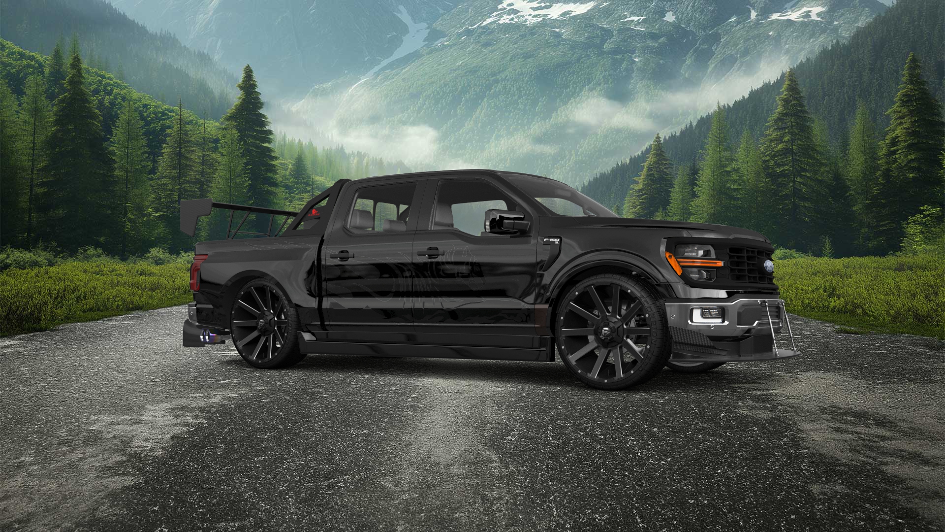 Ford F-150 SuperCrew 4 Door pickup truck 2024 tuning