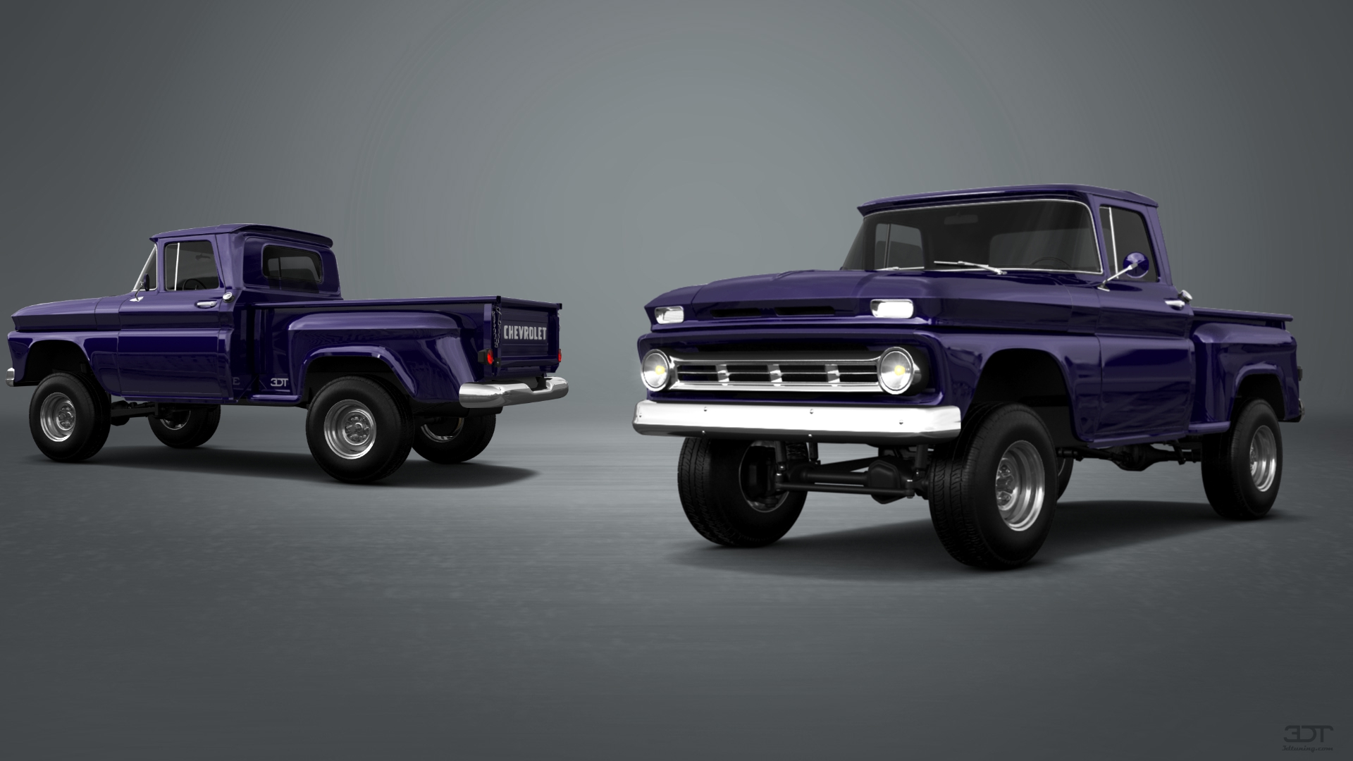 Chevrolet C-10 Stepside 2 Door pickup truck 1963 tuning