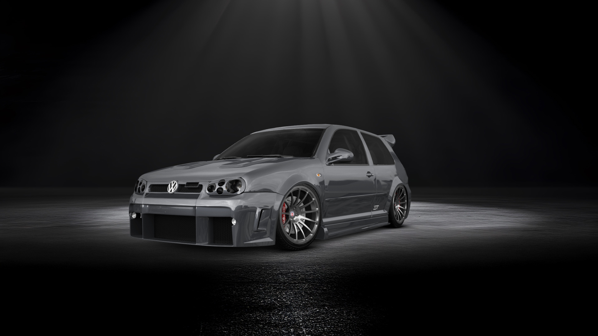 Volkswagen Golf 4 (mk4) 3 Door Hatchback 1997 tuning