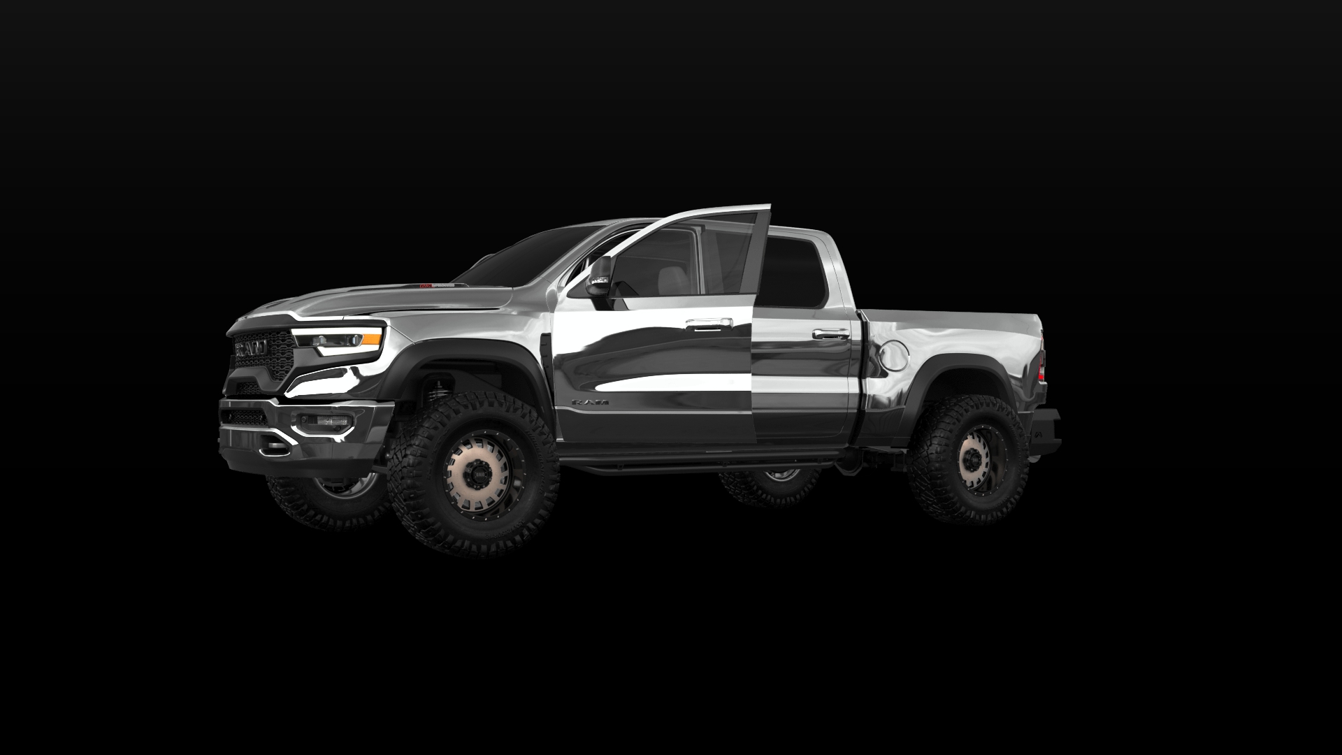 Dodge Ram 1500 TRX 4 Door pickup truck 2021 tuning