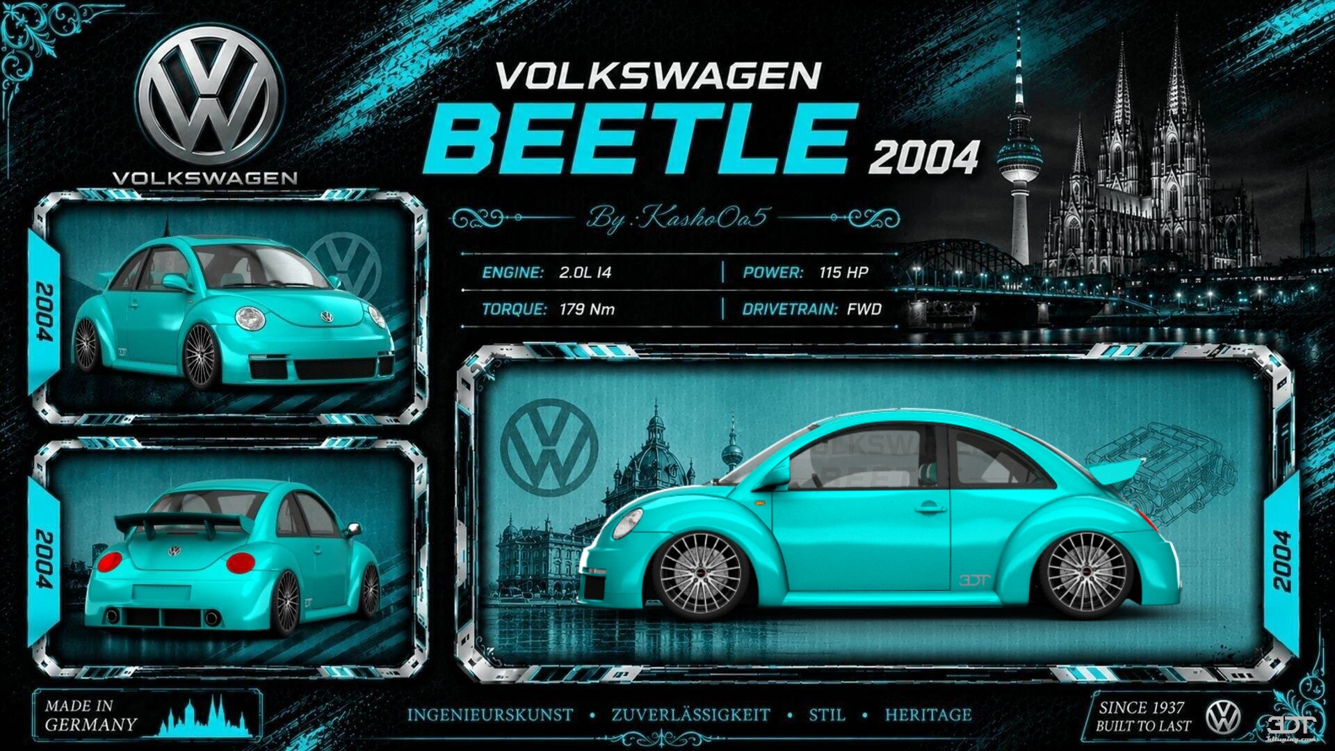 Volkswagen Beetle Turbo Hatchback 2004