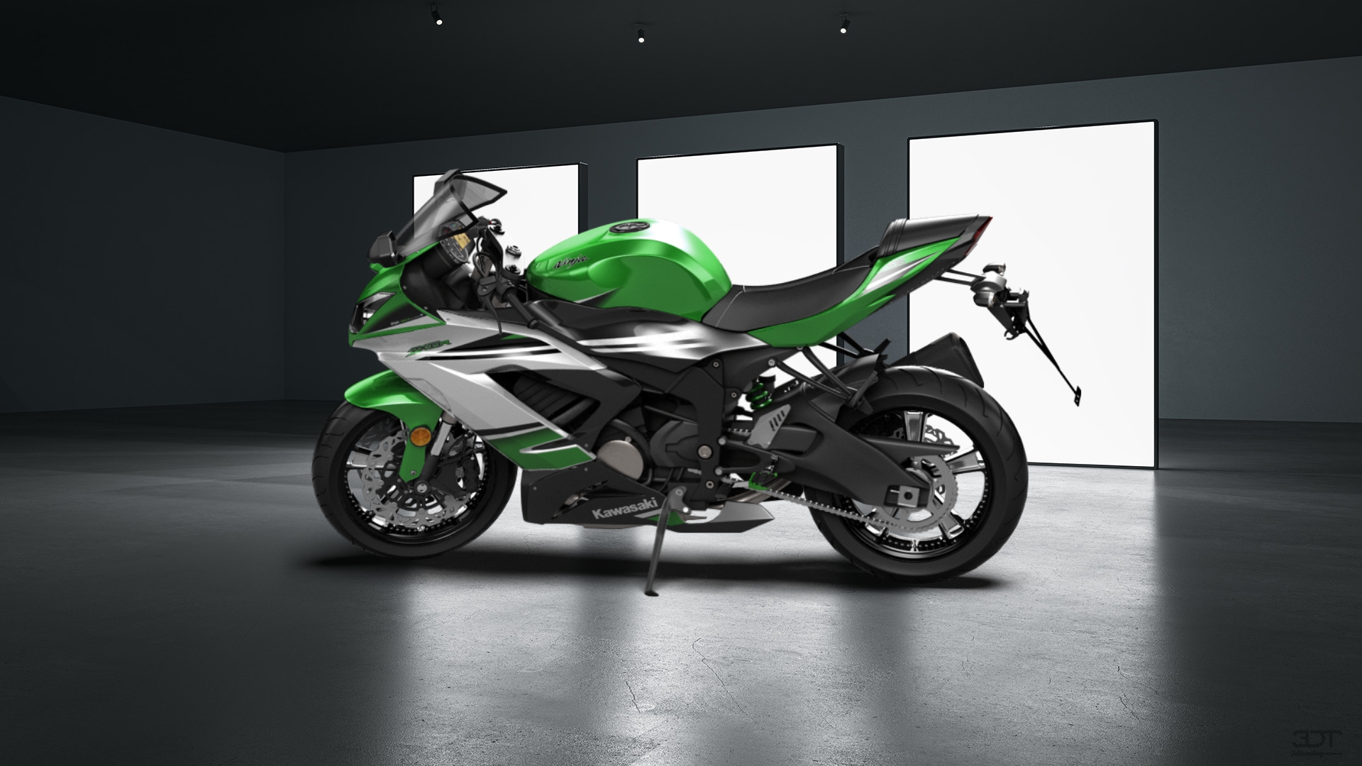 Kawasaki Ninja ZX 6R Sport Bike 2015